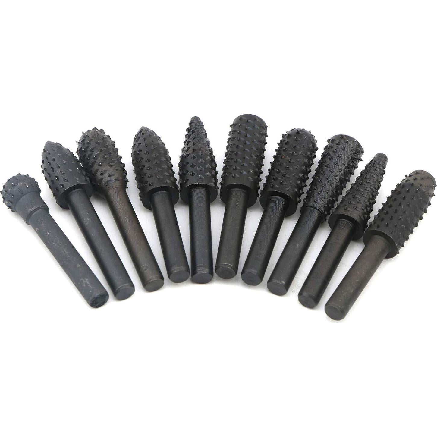 Juego de Raspas Rotativas 10 Pcs Speedy Racing 6.3mm