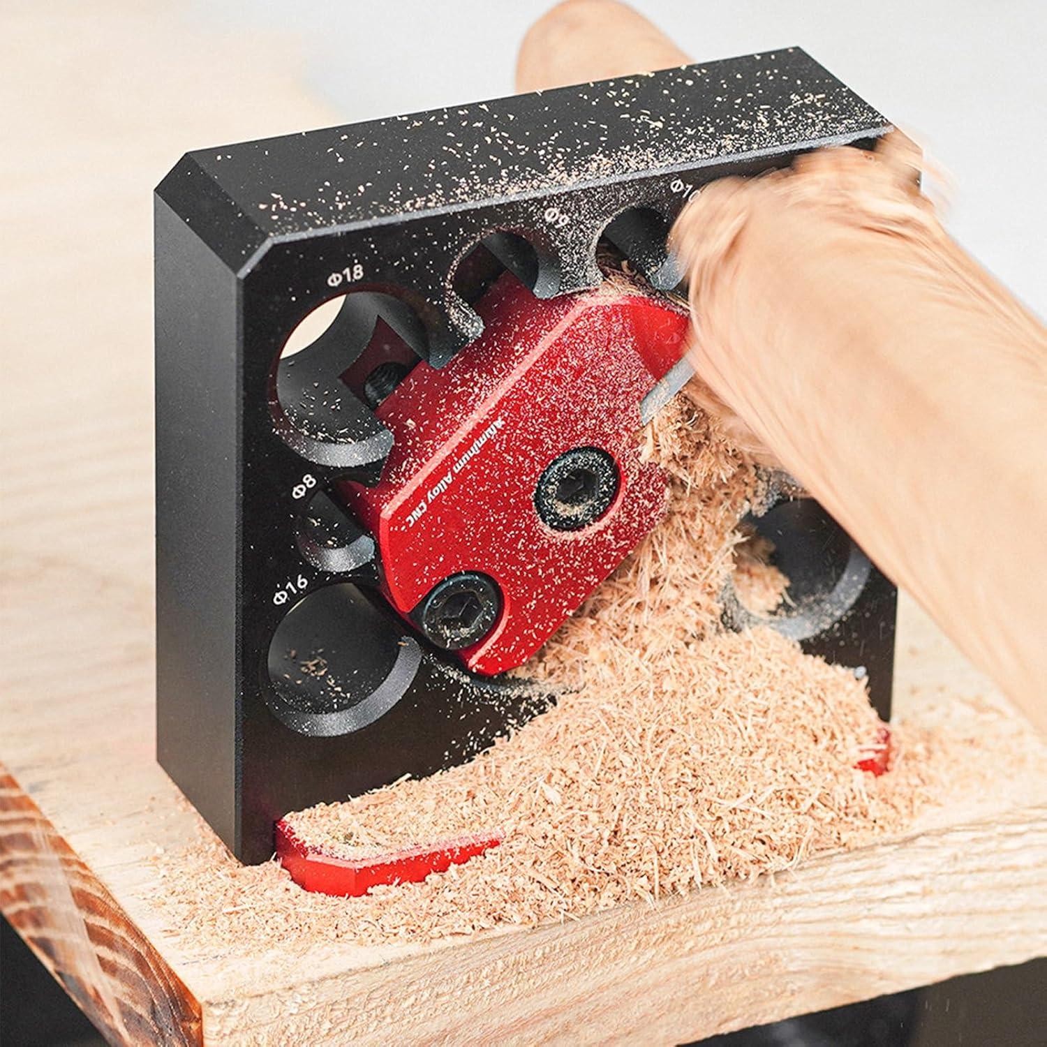 Kit Plantilla Fabricación Espigas Sanpyl Ajustable 8 Agujeros