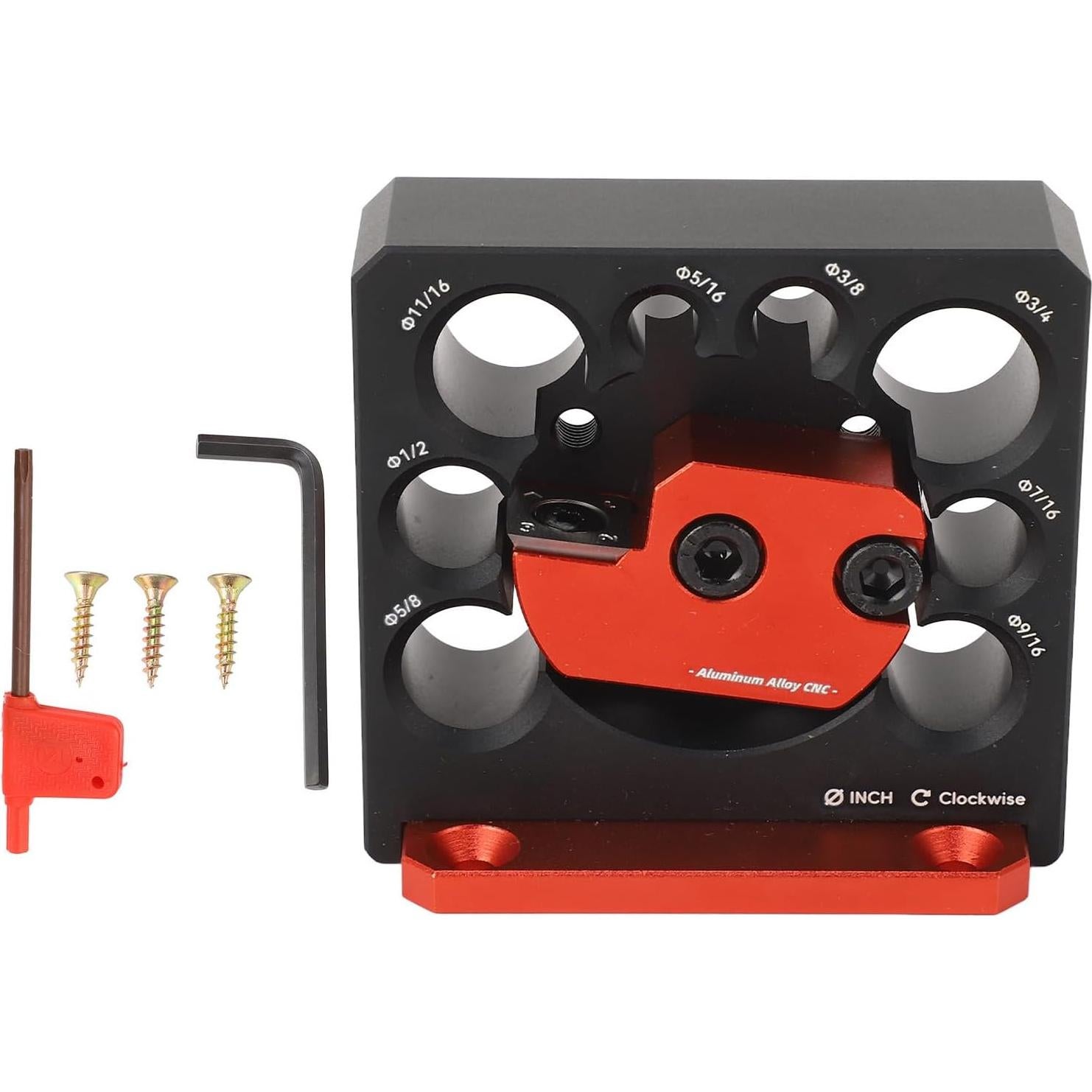 Kit Plantilla Fabricación Espigas Sanpyl Ajustable 8 Agujeros