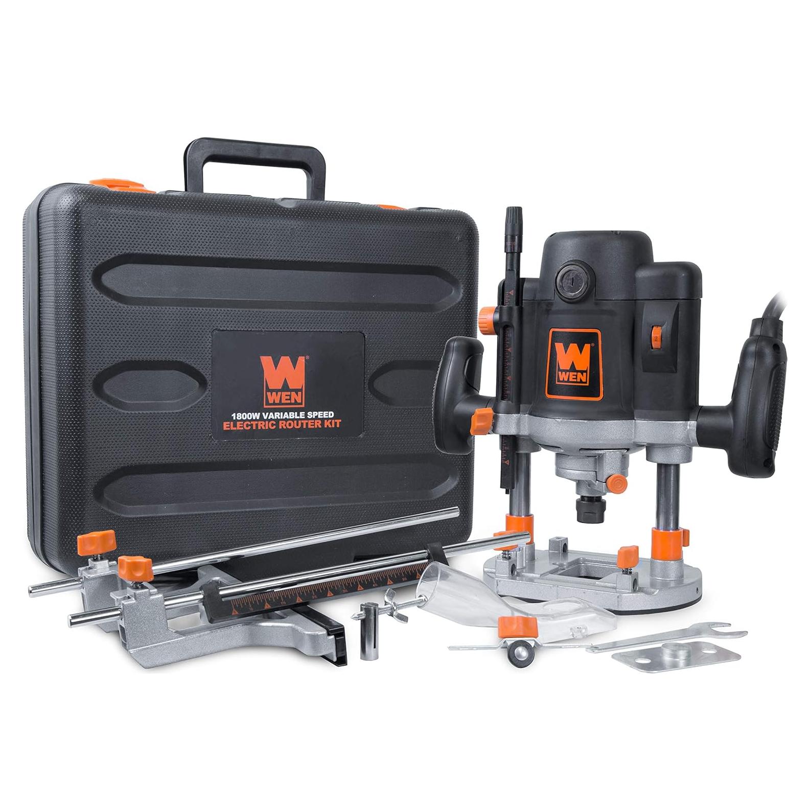 Router de Inmersión WEN RT6033 15A Velocidad Variable 8-23 mil RPM