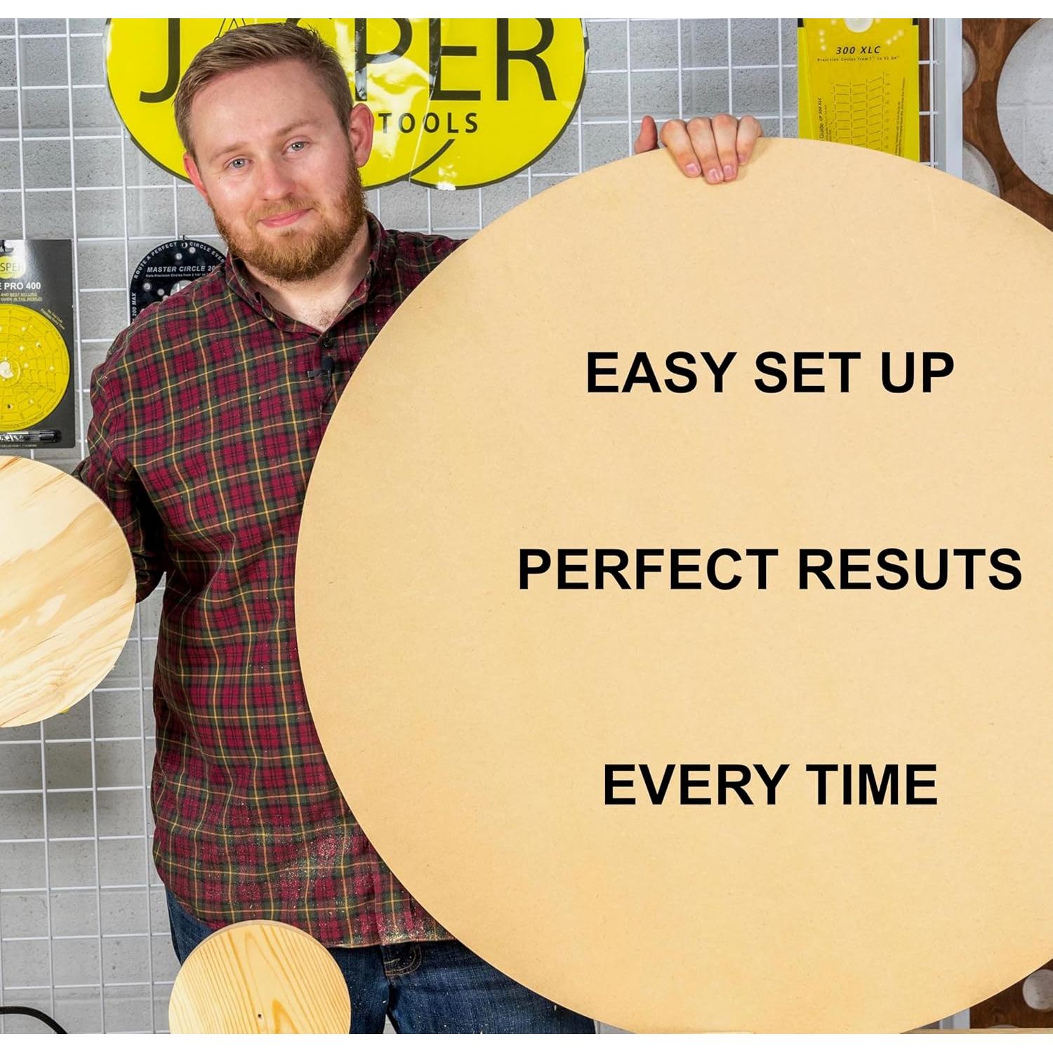 Plantilla de Corte de Círculos Jasper 300 XLC 7-52"