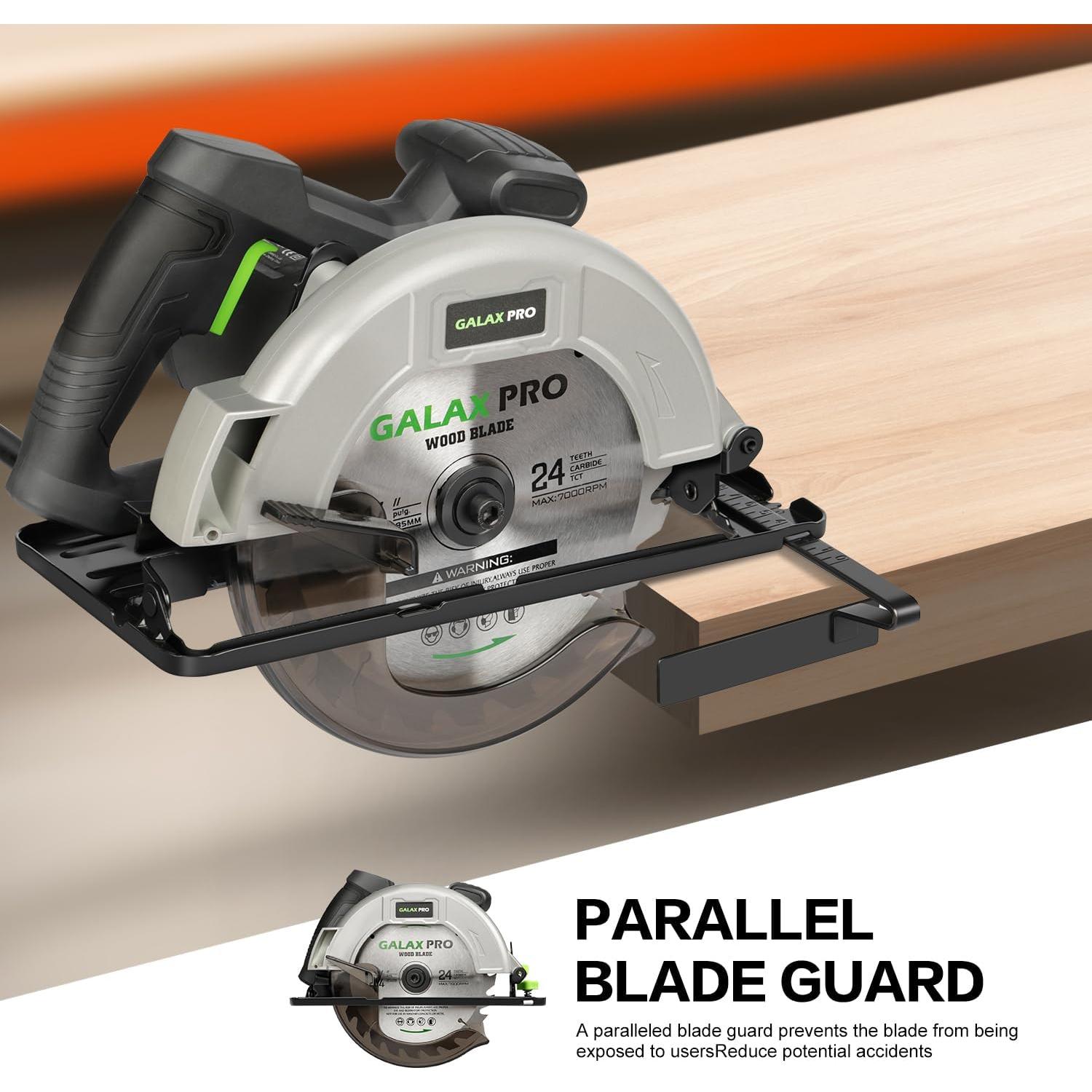 Sierra Circular GALAX PRO 11A 6000RPM 7-1/4" para Madera