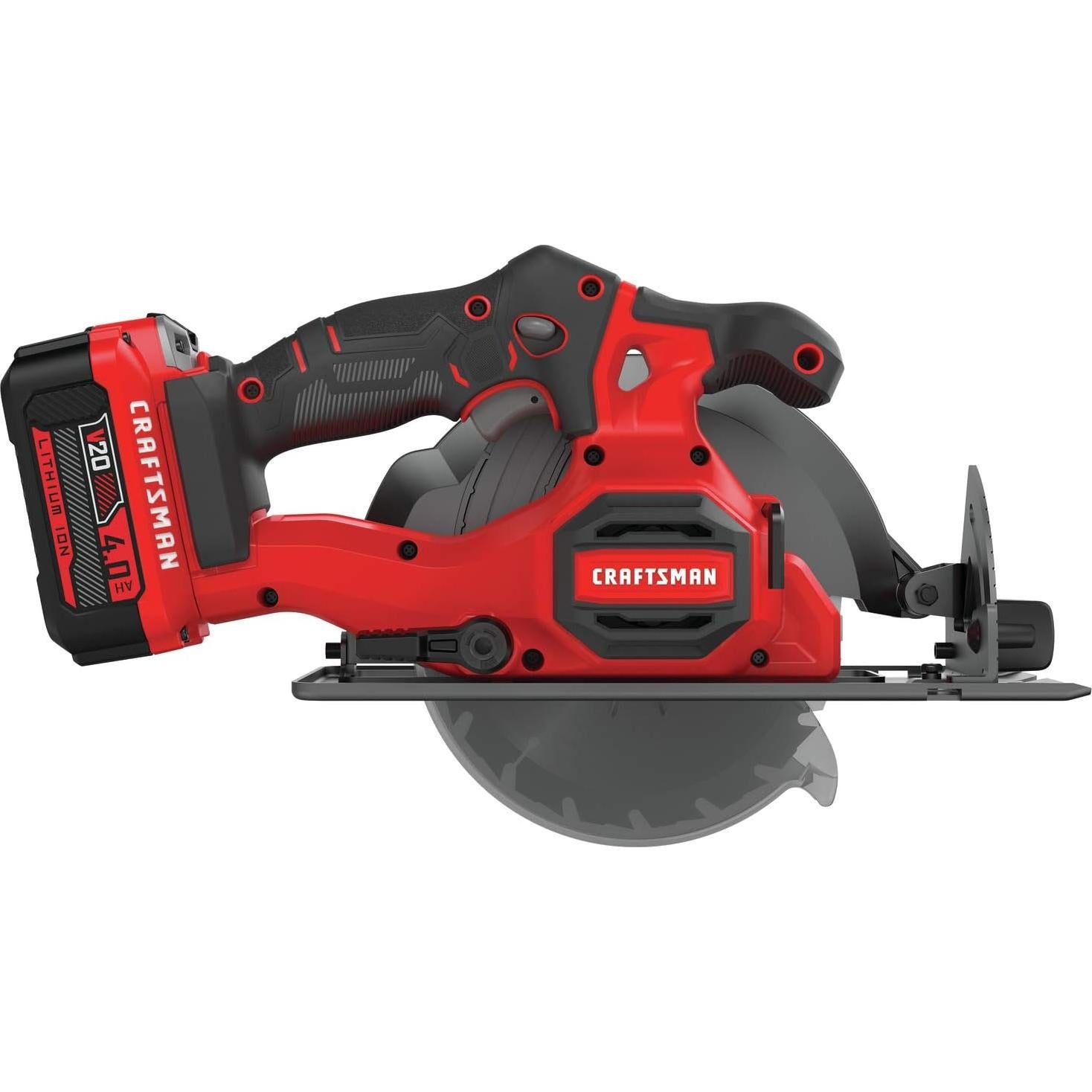 Sierra Circular Inalámbrica Craftsman V20 20V 6.35 cm 4200 RPM