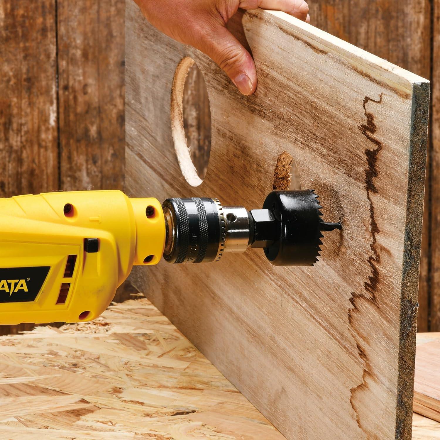 KATA Kit de Sierras de Corona 20PCS 19-152mm con Accesorios