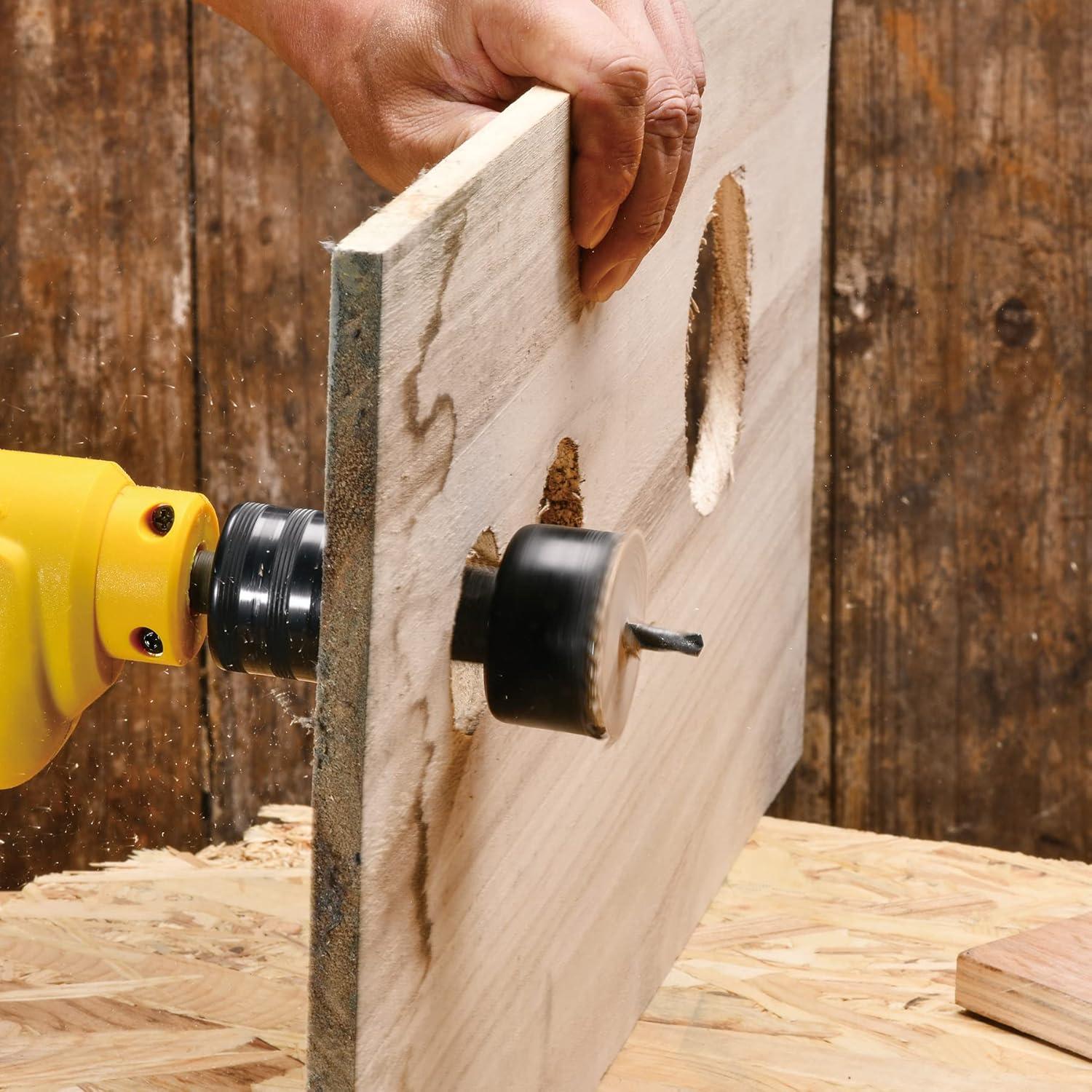 KATA Kit de Sierras de Corona 20PCS 19-152mm con Accesorios