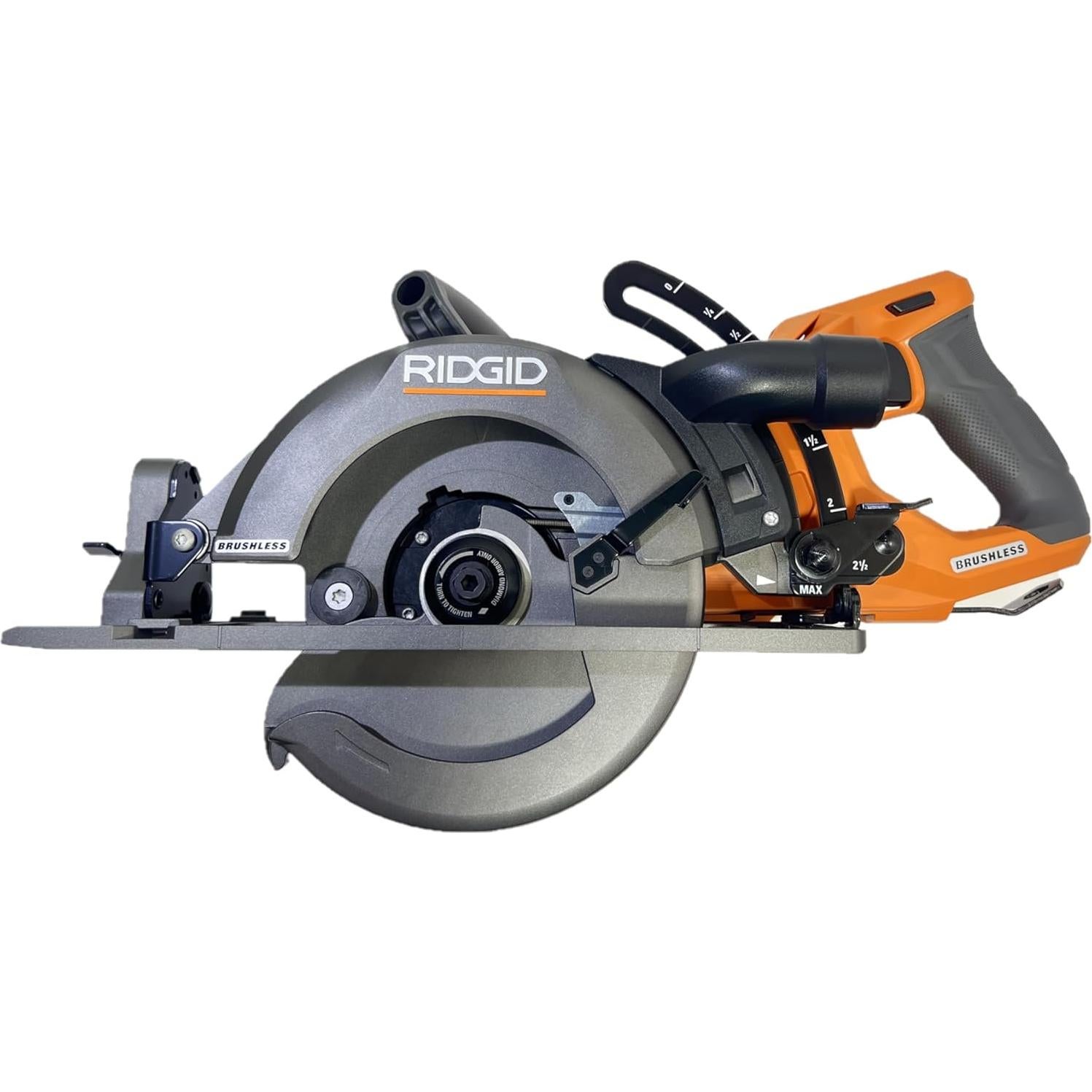 Sierra Circular Inalámbrica RIDGID 18V 7-1/4" Sin Escobillas