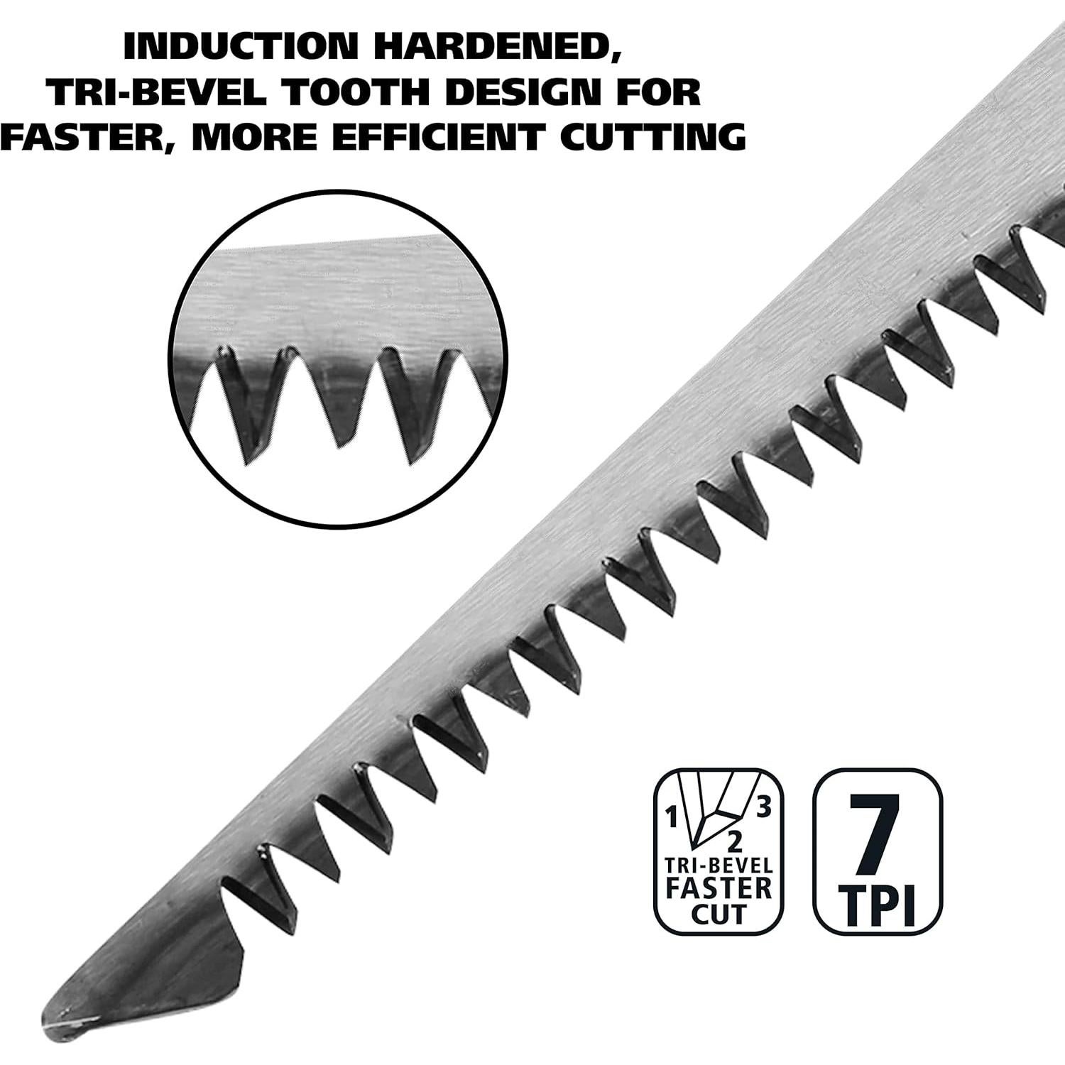 Sierra de Compás GreatNeck 30 cm para Madera y Plástico