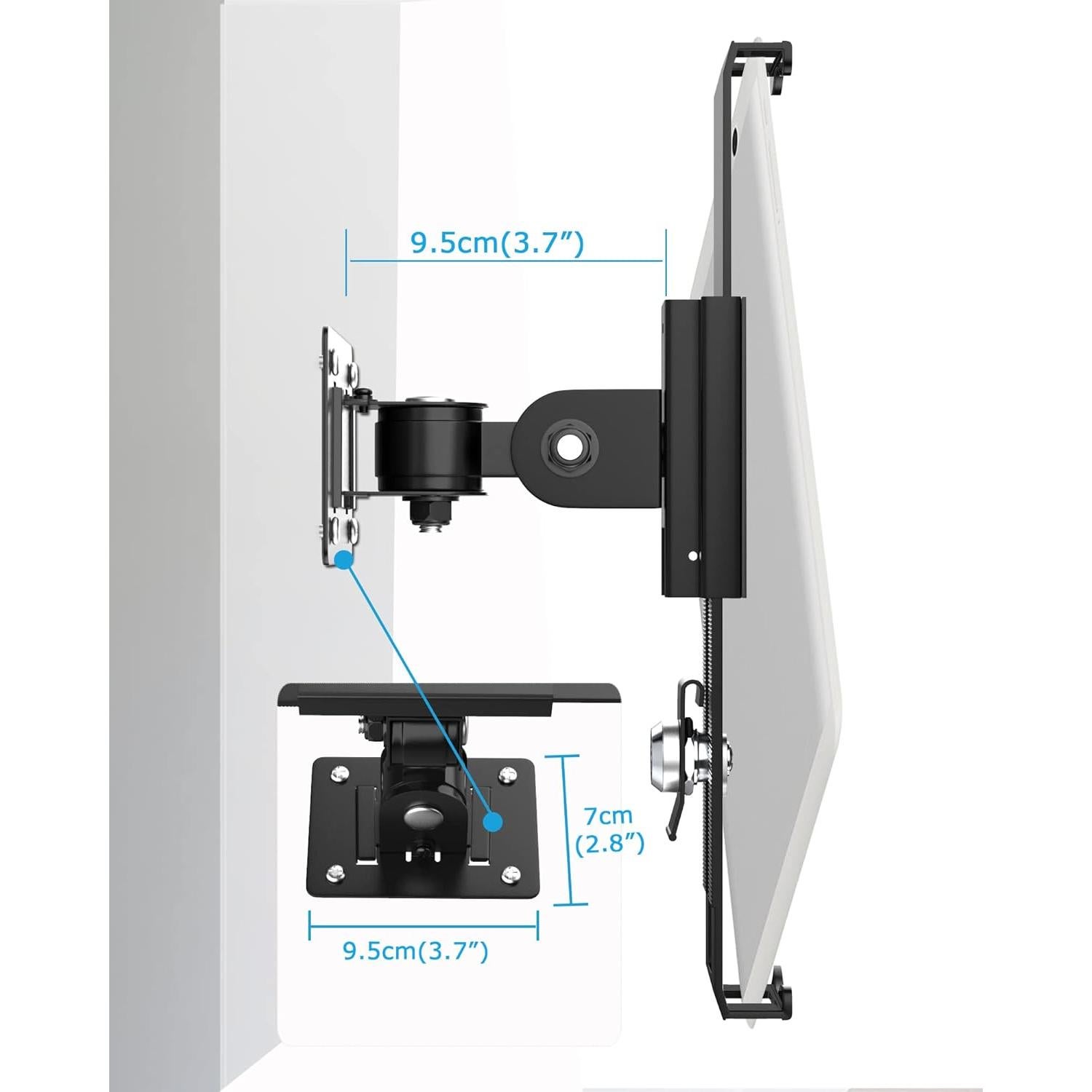 Soporte de Pared Antirrobo Keuvirya para Tabletas 7-11"