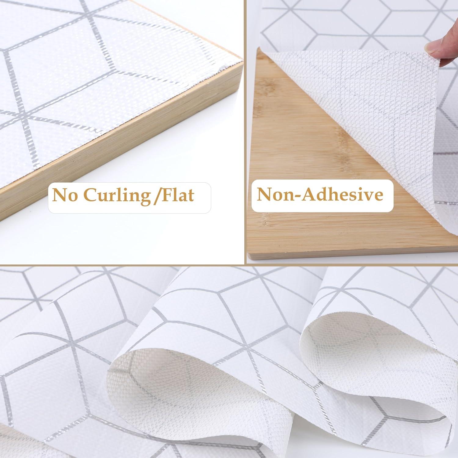 Forro Antideslizante para Estantes GMCOZY 25.4 cm x 609.6 cm