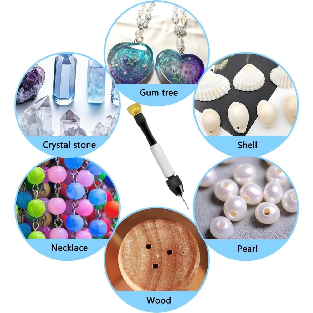 Taladro de Mano AIFUDA con 20 Brocas Micro HSS 0.8-3.0mm