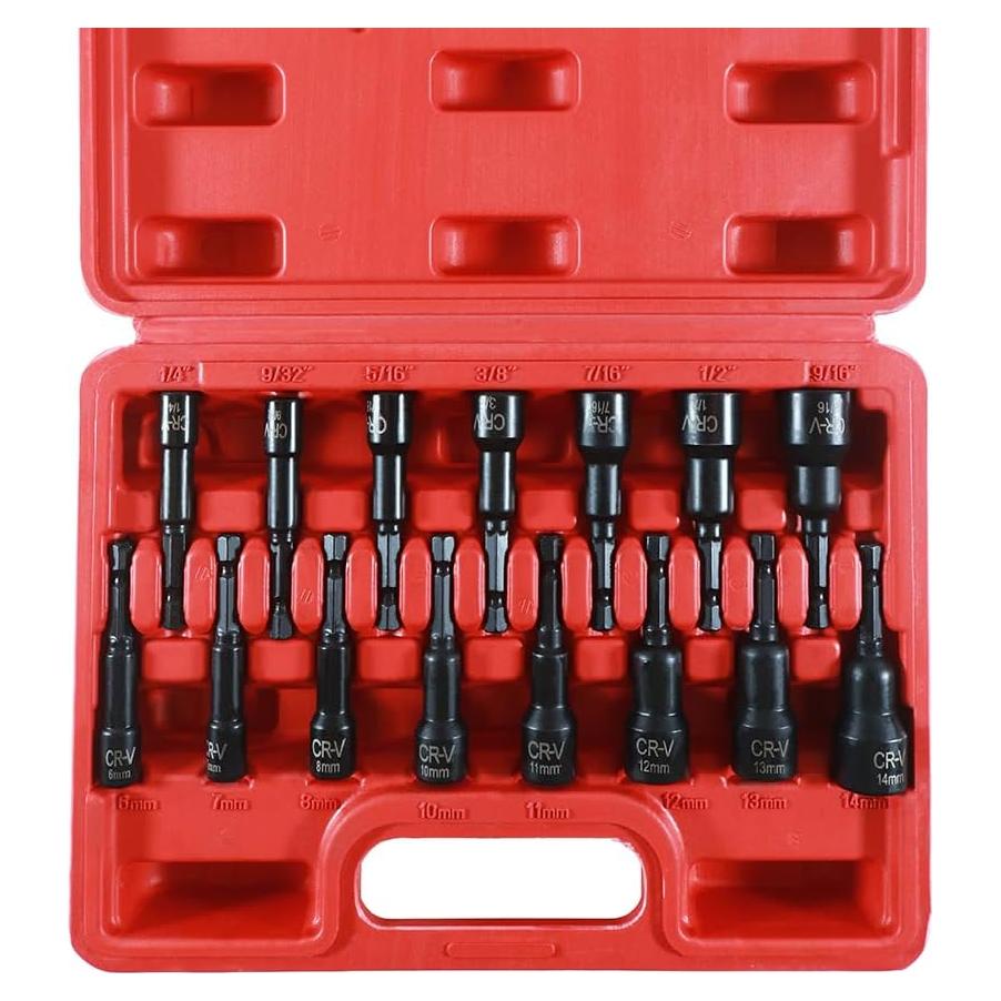 Juego de 15 Piezas Destornillador Magnético PANOVOS 2.5"