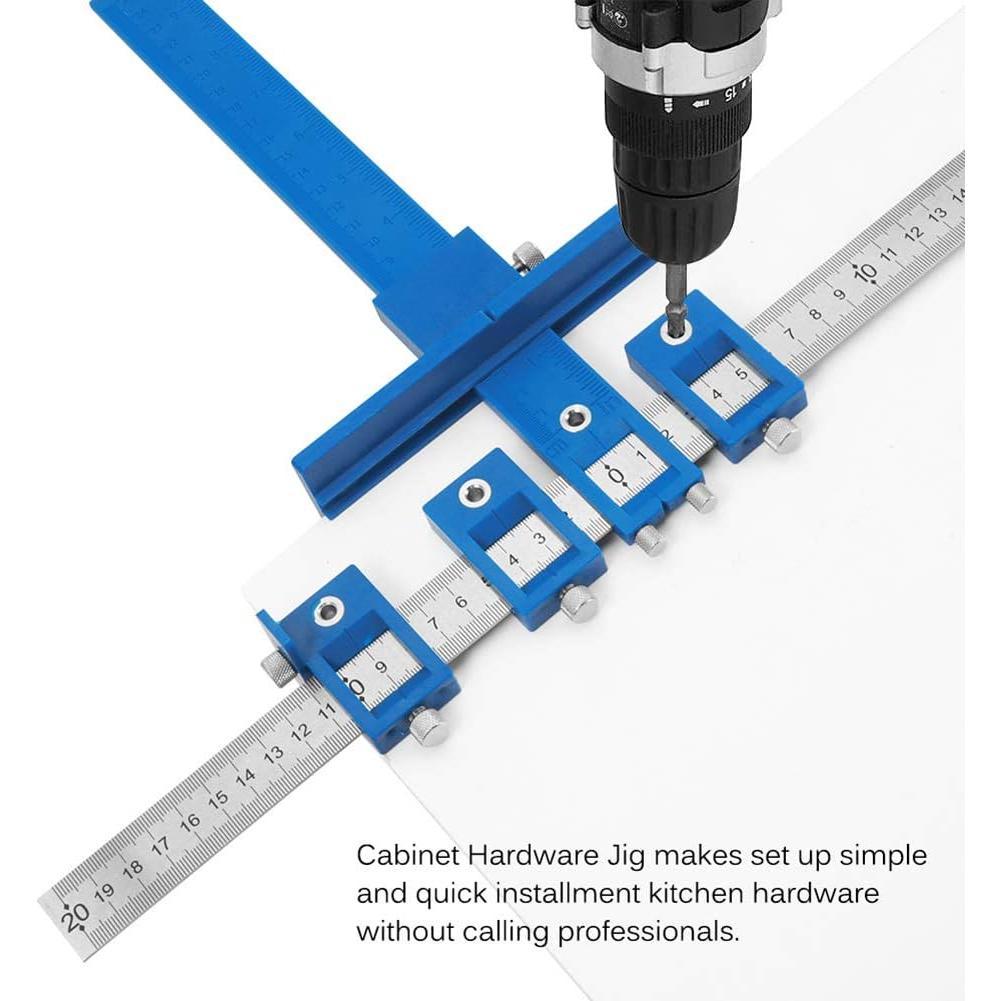 Plantilla de Perforación Joywayus para Gabinetes - Manual, Aluminio