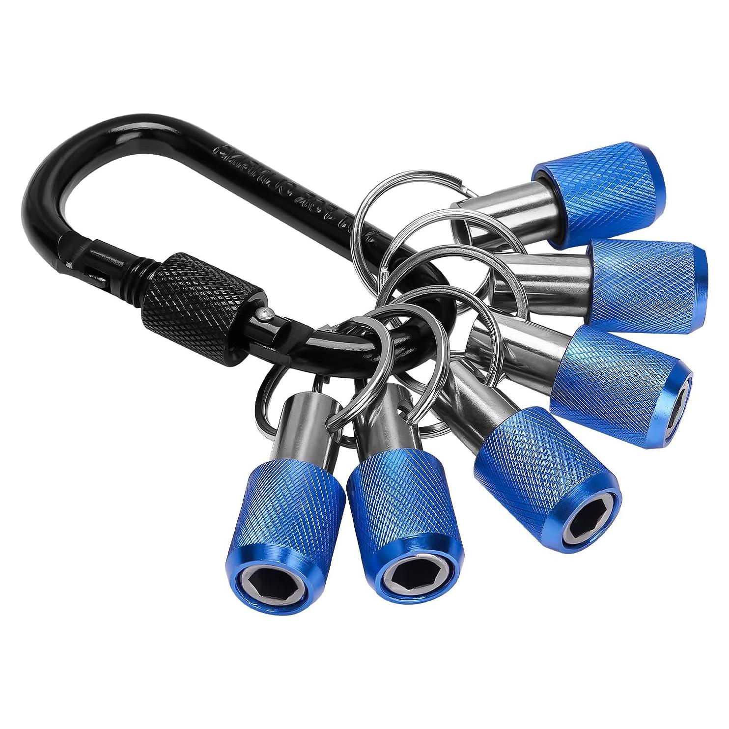 Soporte de Llave para Bits Hexagonales LUEXBOX 1/4" 6 Piezas