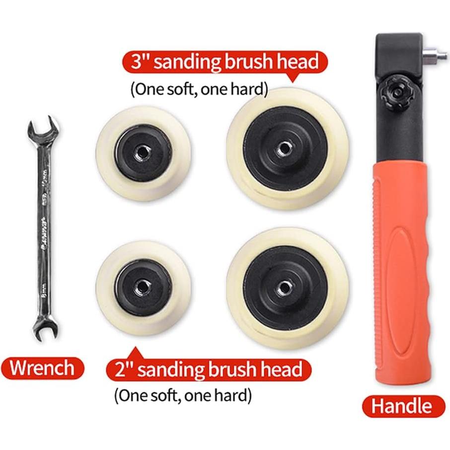 Lijadora Rotativa NAGU para Tazones con 4 Pads 5 y 8 cm