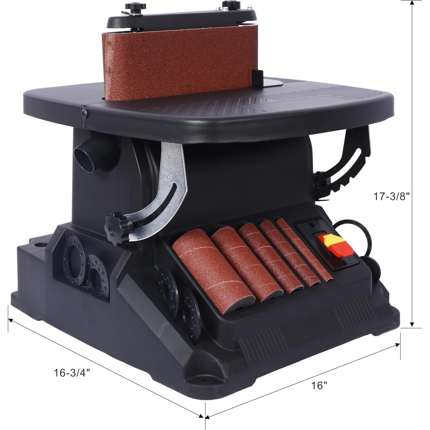 Lijadora de Eje Oscilante y Banda Quvapsiy 500W 2 en 1