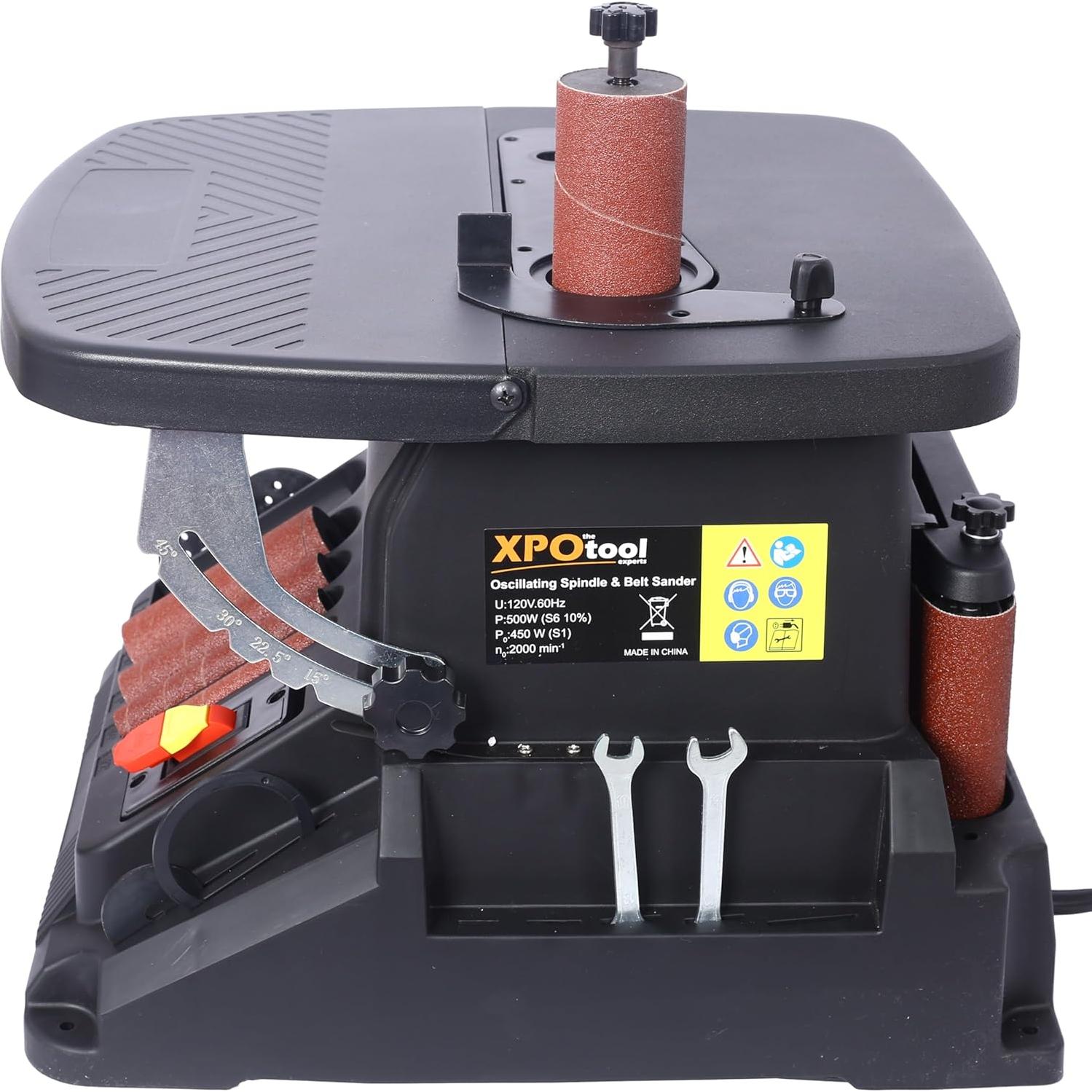 Lijadora de Eje Oscilante y Banda Quvapsiy 500W 2 en 1