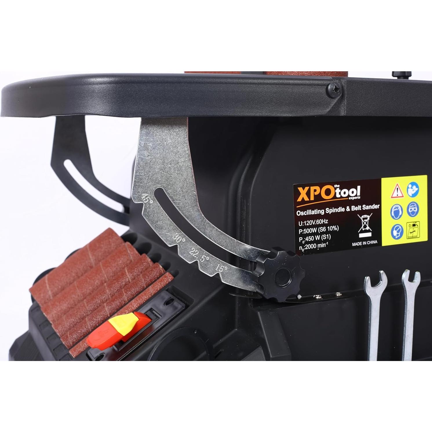 Lijadora de Eje Oscilante y Banda Quvapsiy 500W 2 en 1