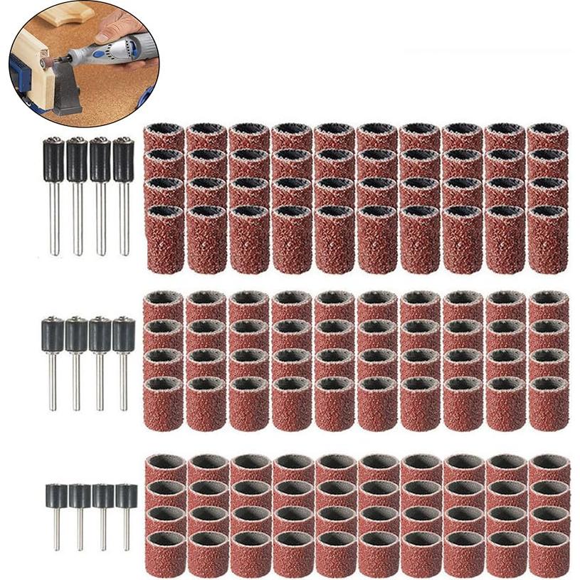 Kit de Lijado Dremel FLXDirect 132 Piezas - 120 Mangas y 12 Mandriles