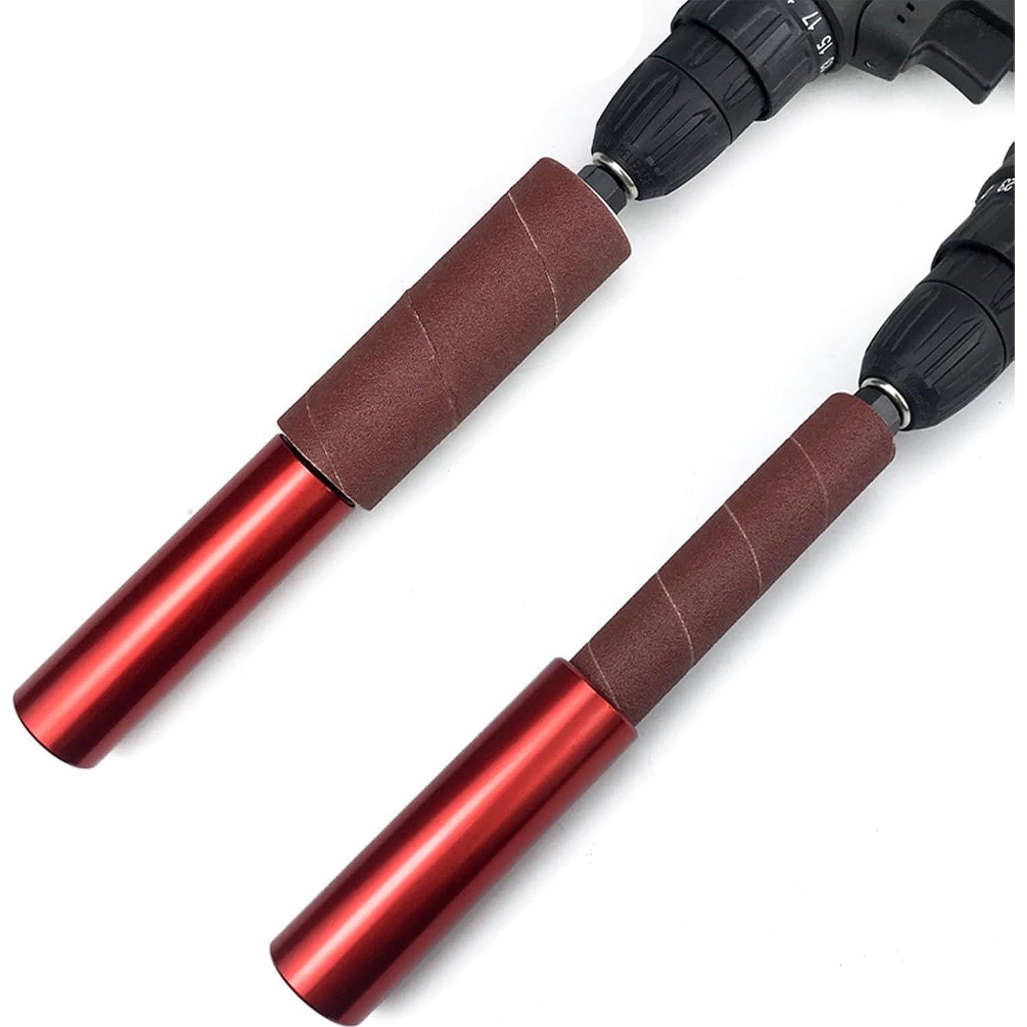 Adaptador de Lijadora de Eje Yosoo con 10 Mangas de Lija