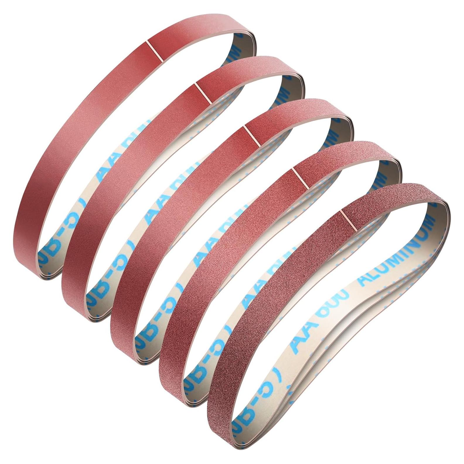 Cinta de Lijado 15mm Abluming 15PCS Granos 60-600