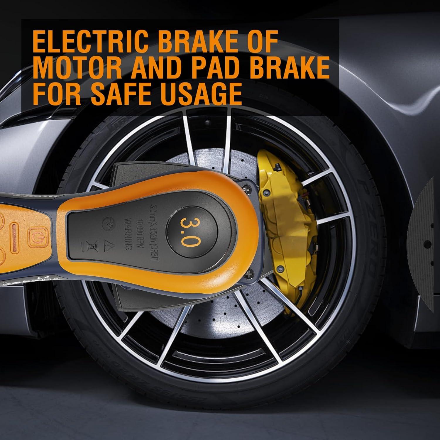 Lijadora Mouse MAXXT 350W con Recolección de Polvo y 6 Velocidades