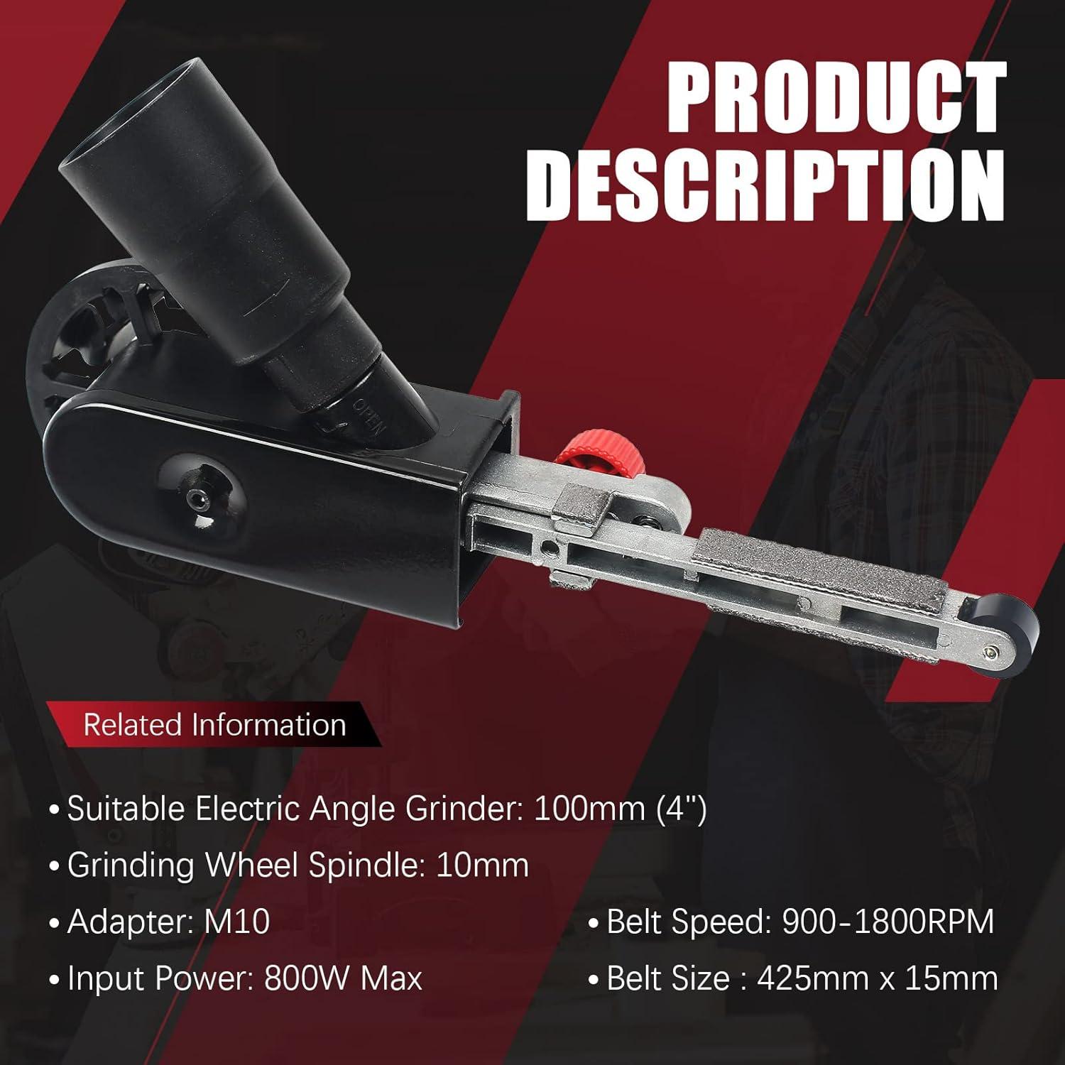 Adaptador de Lijadora de Banda Abluming para Amoladora 15mm