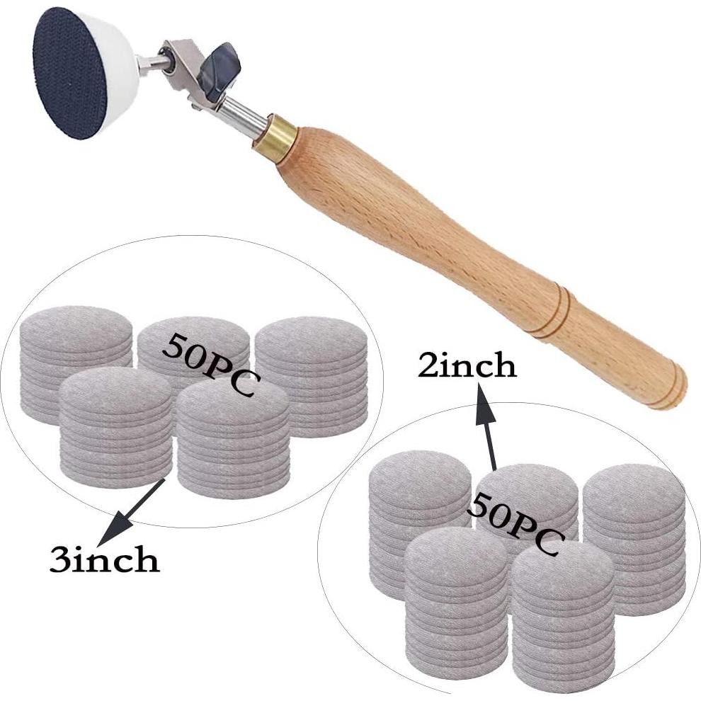 Bowl Sander XQ_PJDX con Almohadilla de Lijado y 100 Discos