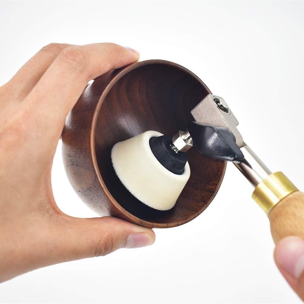 Bowl Sander XQ_PJDX con Almohadilla de Lijado y 100 Discos