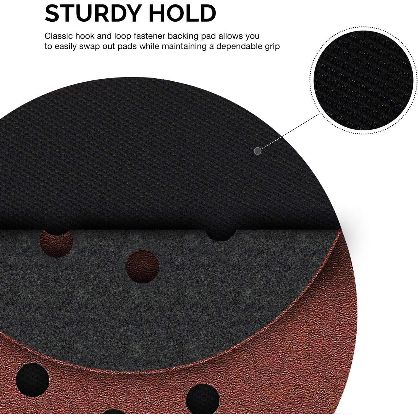 Almohadilla de Respaldo Flexible Neiko 6" con Gancho y Bucle