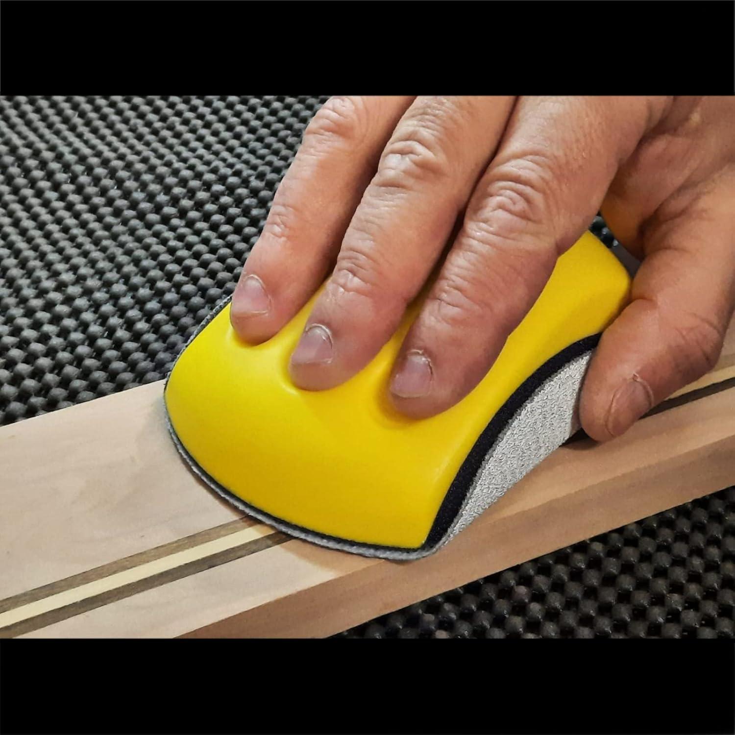 Bloque de Lijado Ergonomico BTwood 5" + 10 Discos Lija