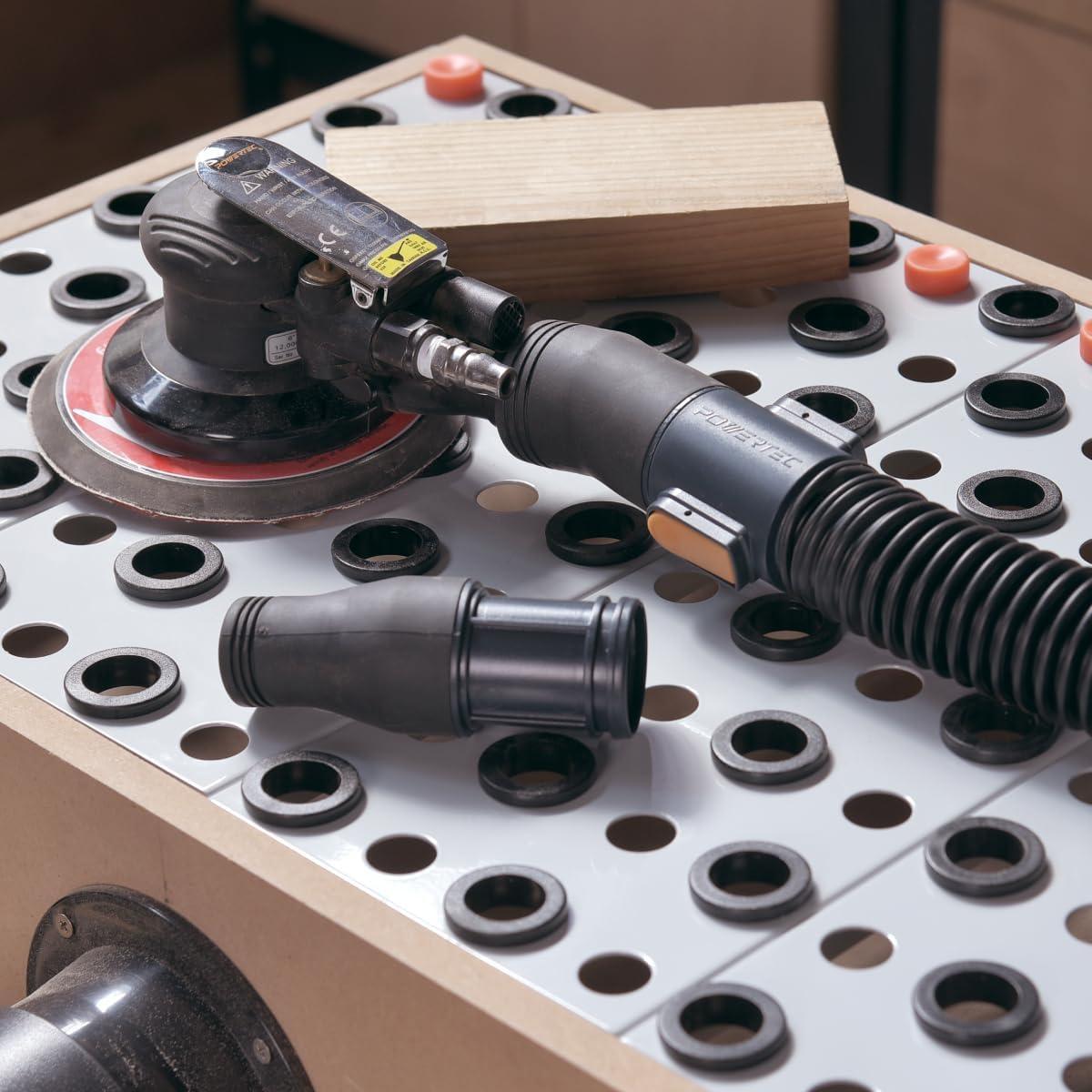 Kit de Manguera de Recolección de Polvo POWERTEC 71743 con Lijadora