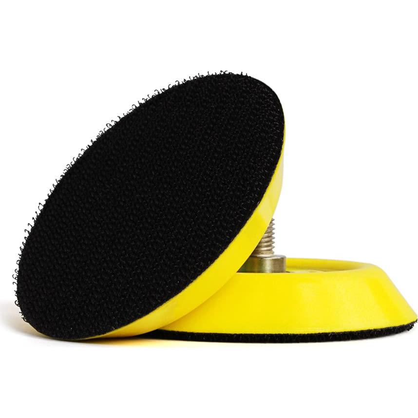 Paquete de 2 Placas de Respaldo 3" con Gancho y Bucle 5/16"-24