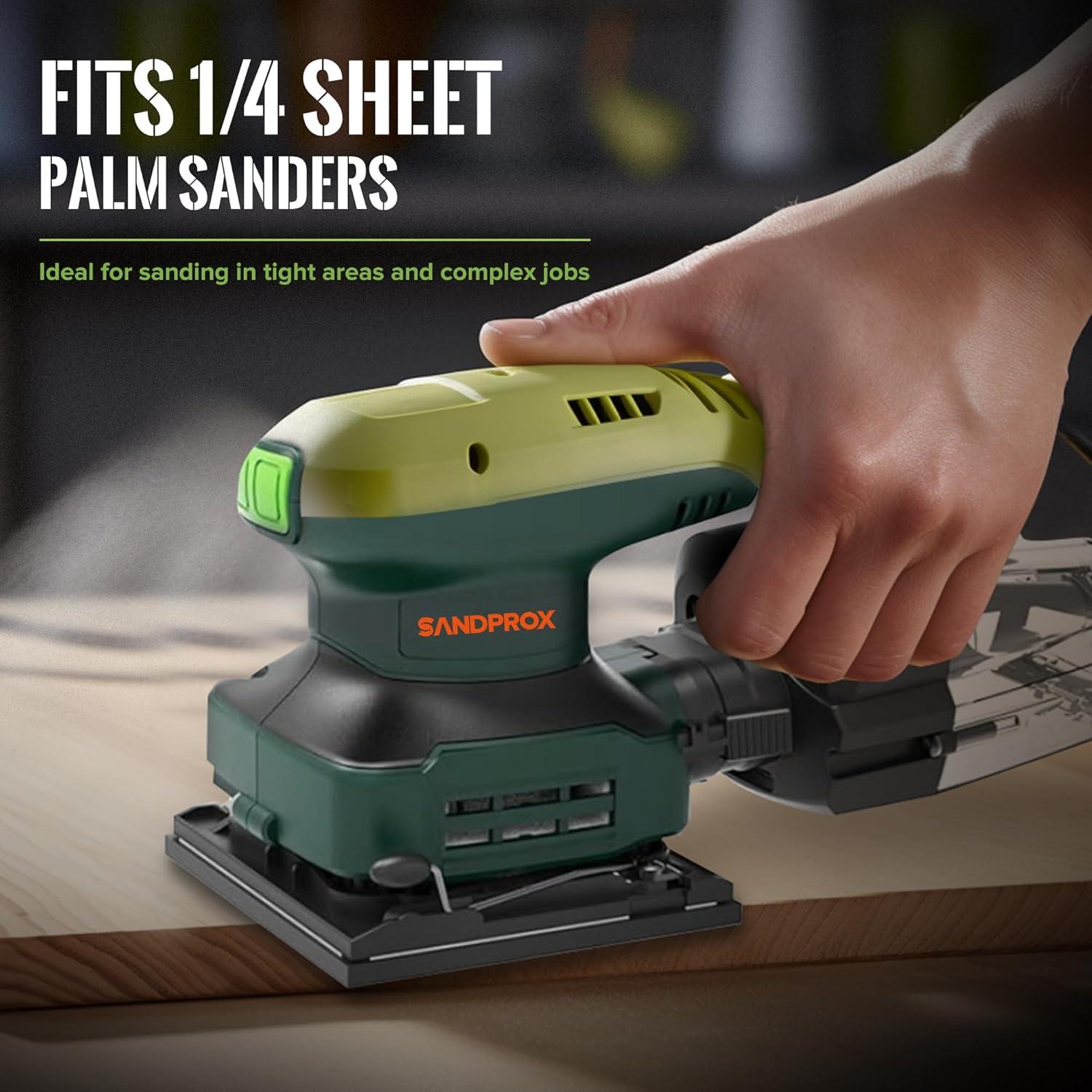 Papel de Lija 120 Grano SANDPROX 30 Hojas 11.43 x 13.97 cm