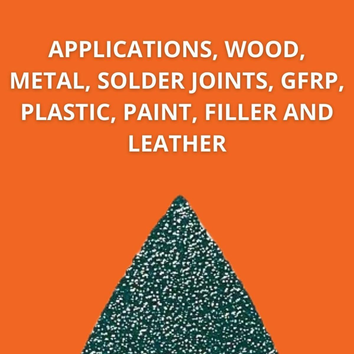 Hojas de Lijado Fein 100 Granos - Paquete de 20 para Madera, Metal y Plástico