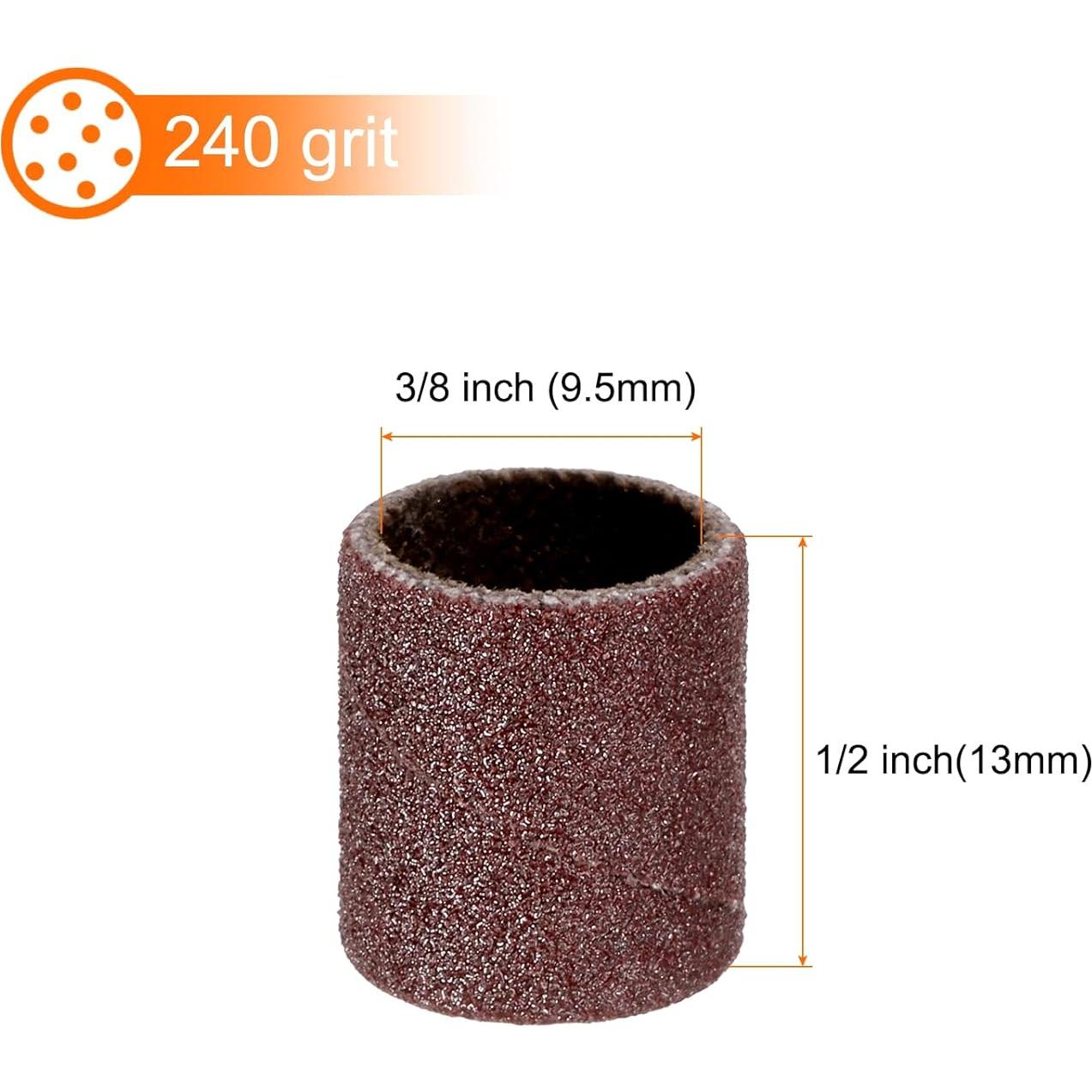 Manguitos de Lijado 200pcs HARFINGTON 9.5mm Grano 240