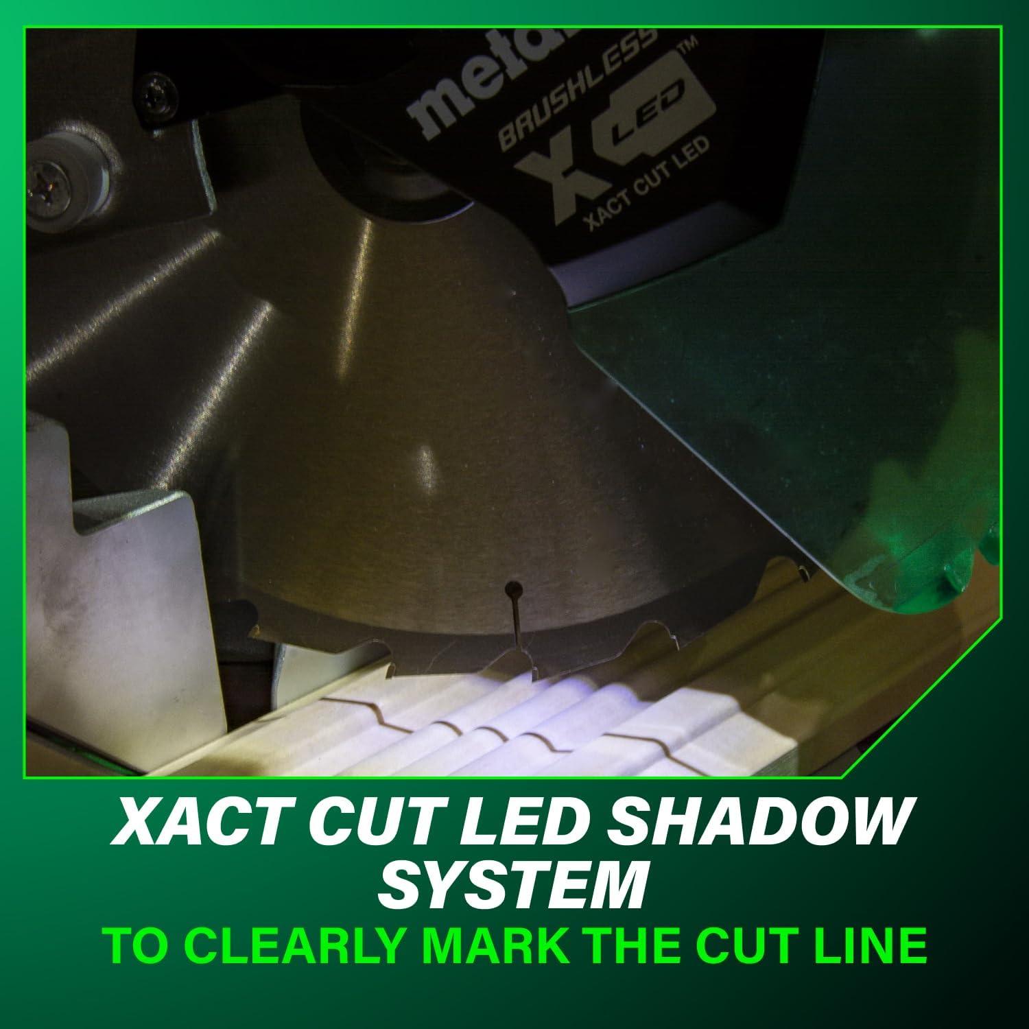 Sierra Ingletadora Inalámbrica Metabo HPT 18V 10" Sin Batería