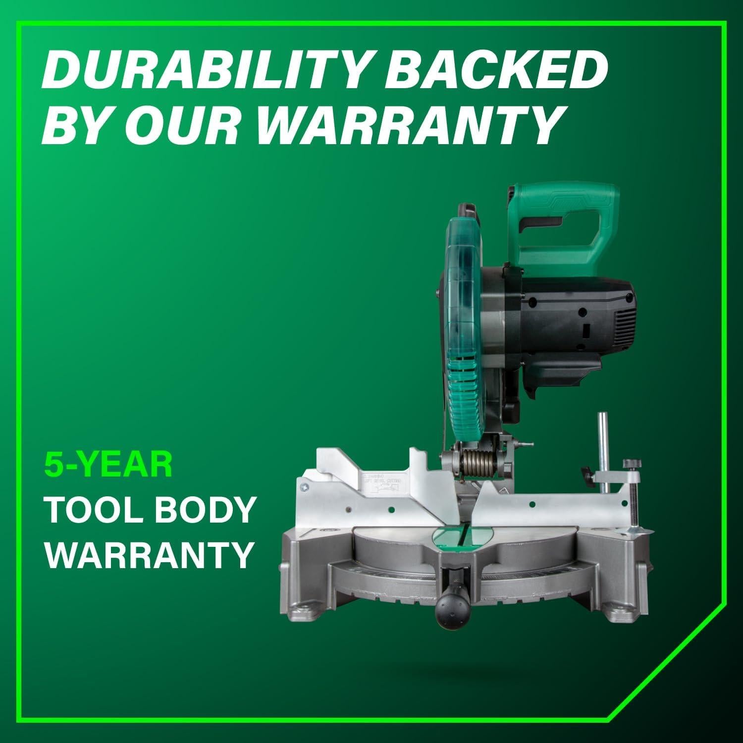 Sierra Ingletadora Inalámbrica Metabo HPT 18V 10" Sin Batería