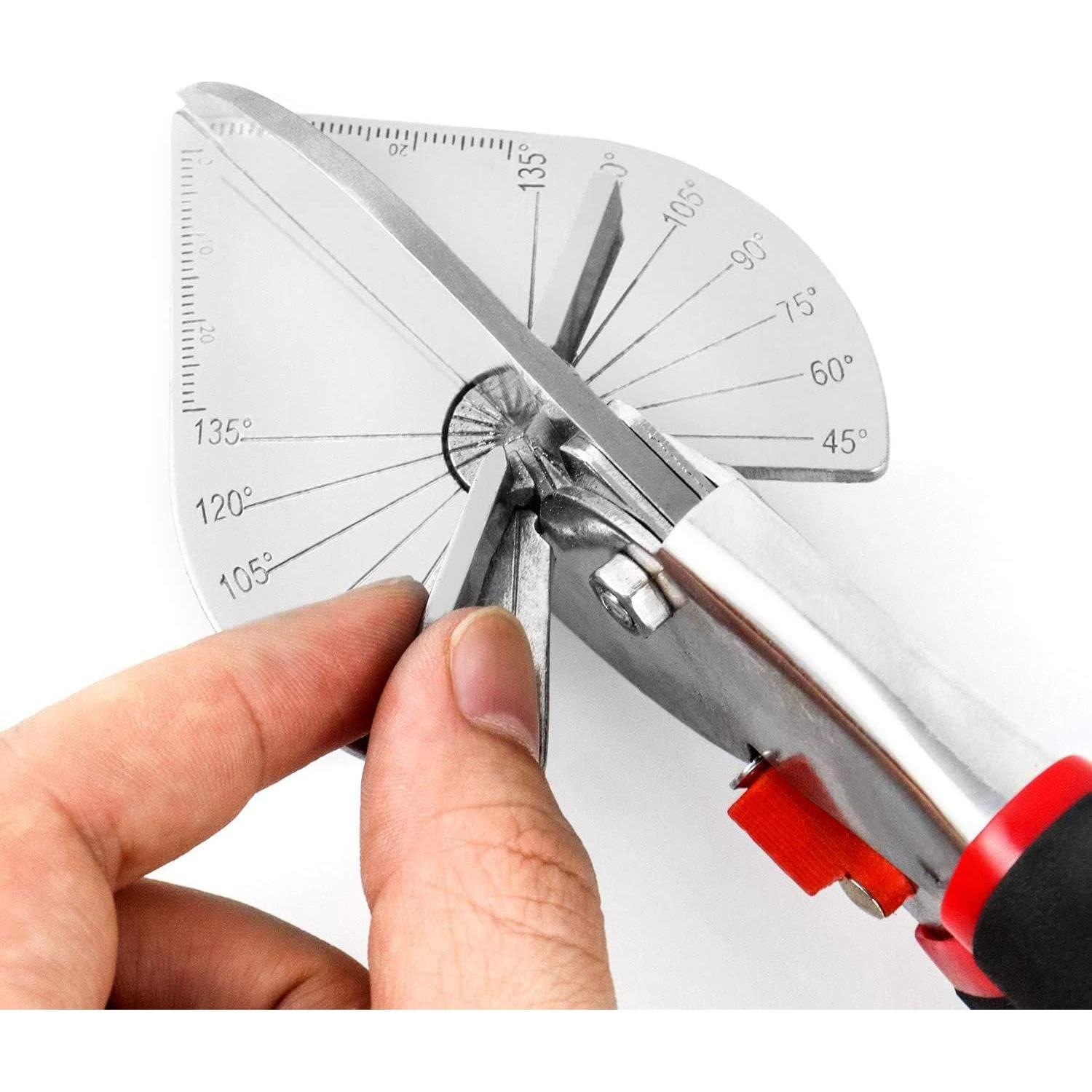 Cortador de Tijeras Ajustables Zeromall 220mm 45-135 Grados