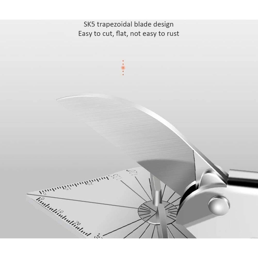 Cortador de Tijeras Ajustables Zeromall 220mm 45-135 Grados