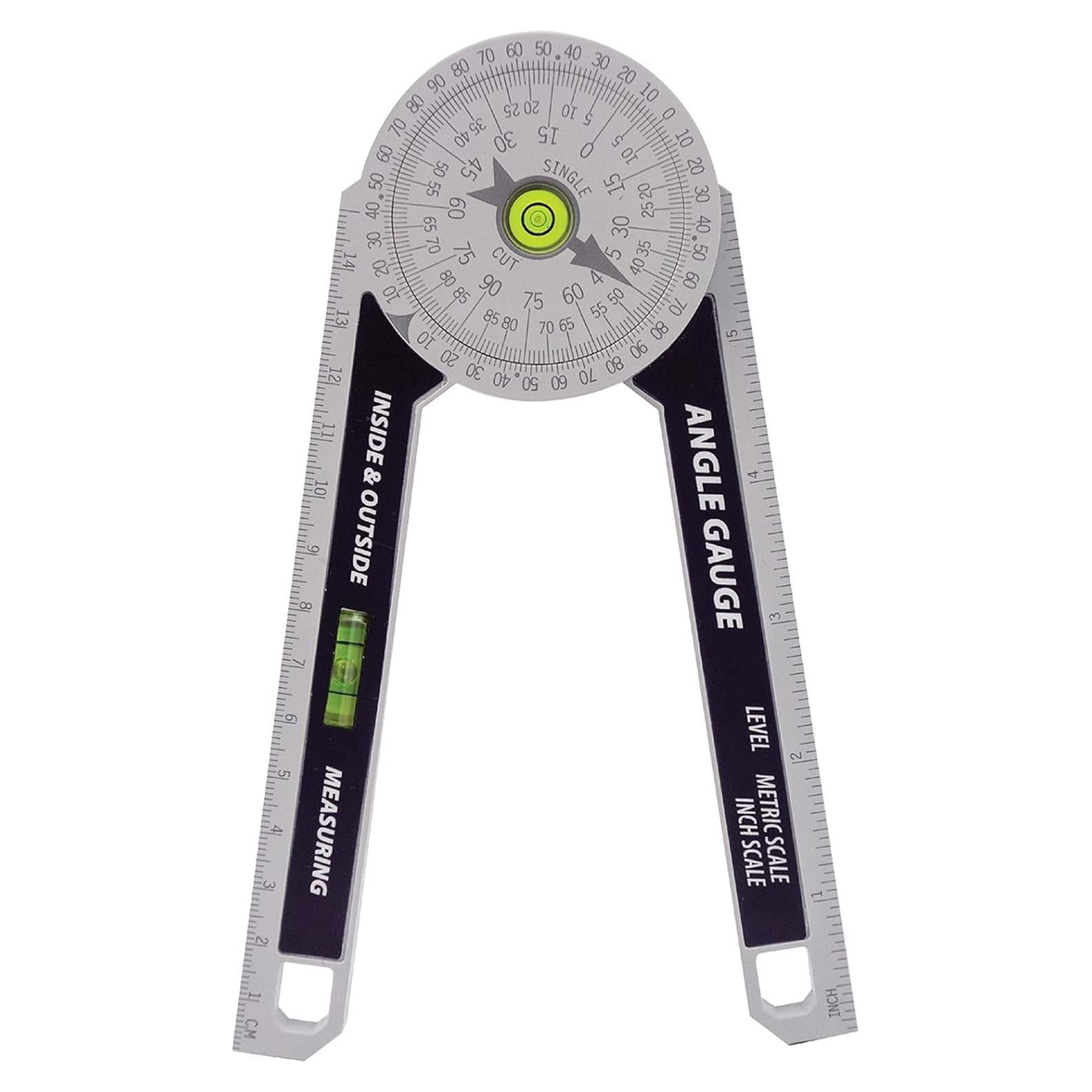 Transportador de Inglete NORTOOLS con Láser y Regla 15 cm