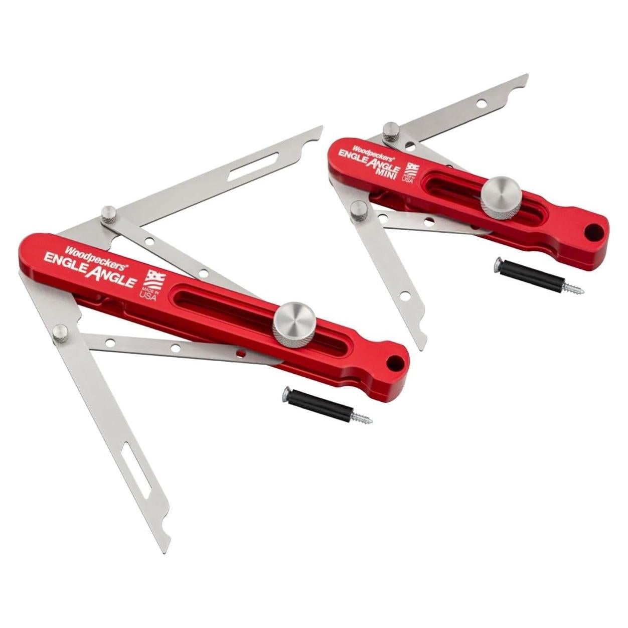 Engle Angle Woodpeckers Set 3.5 y 15.24 cm Herramienta de Medición