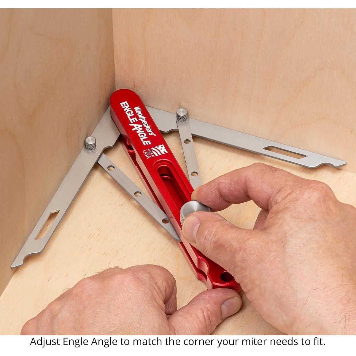 Engle Angle Woodpeckers Set 3.5 y 15.24 cm Herramienta de Medición