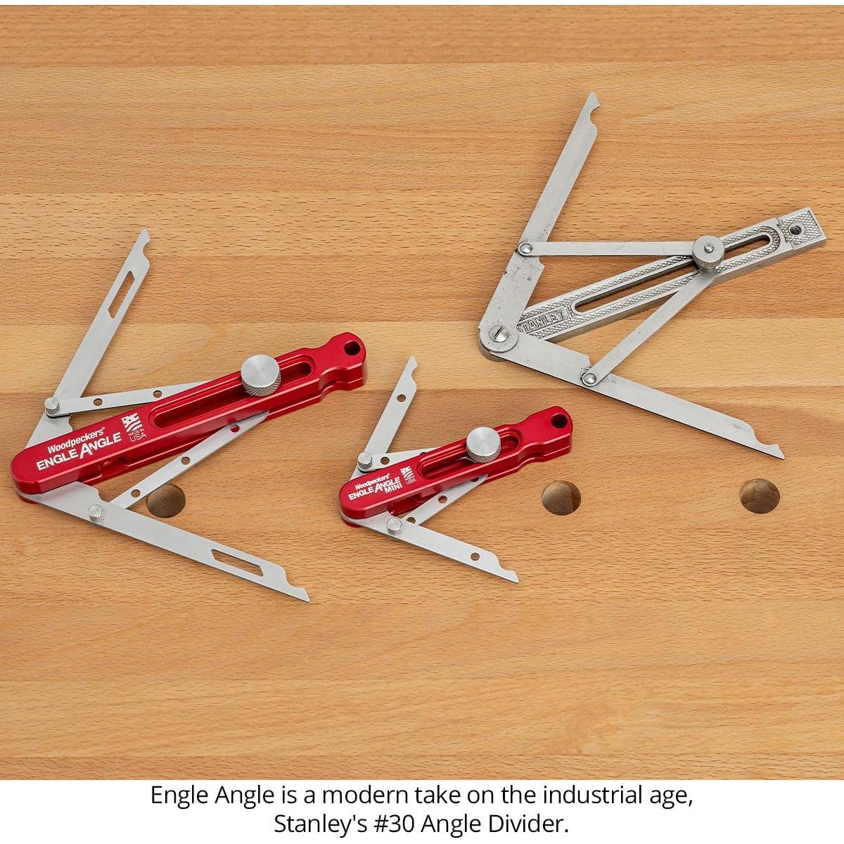 Engle Angle Woodpeckers Set 3.5 y 15.24 cm Herramienta de Medición