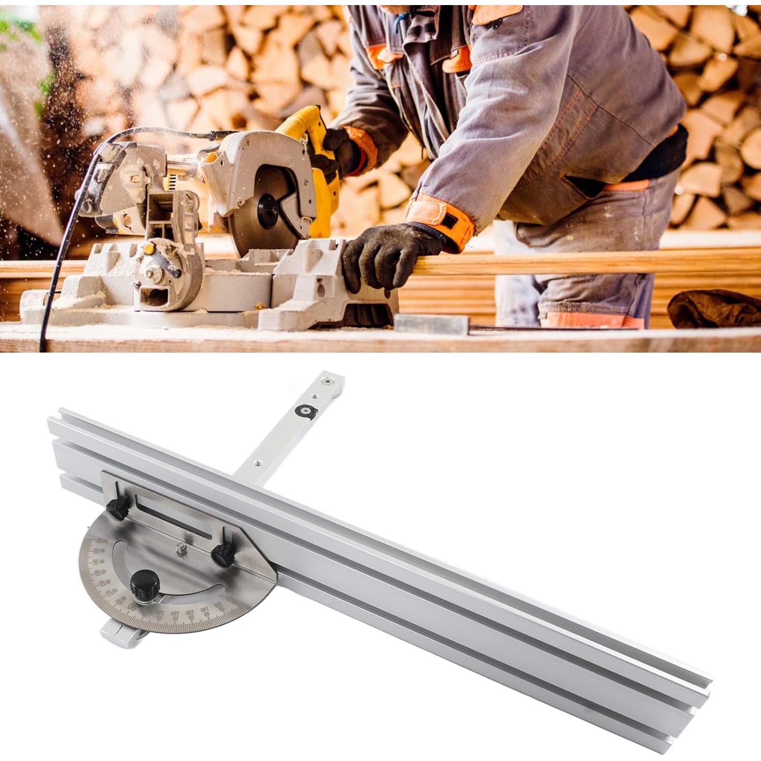 Sistema de Medición de Inglete EIMSOAH para Sierra de Mesa