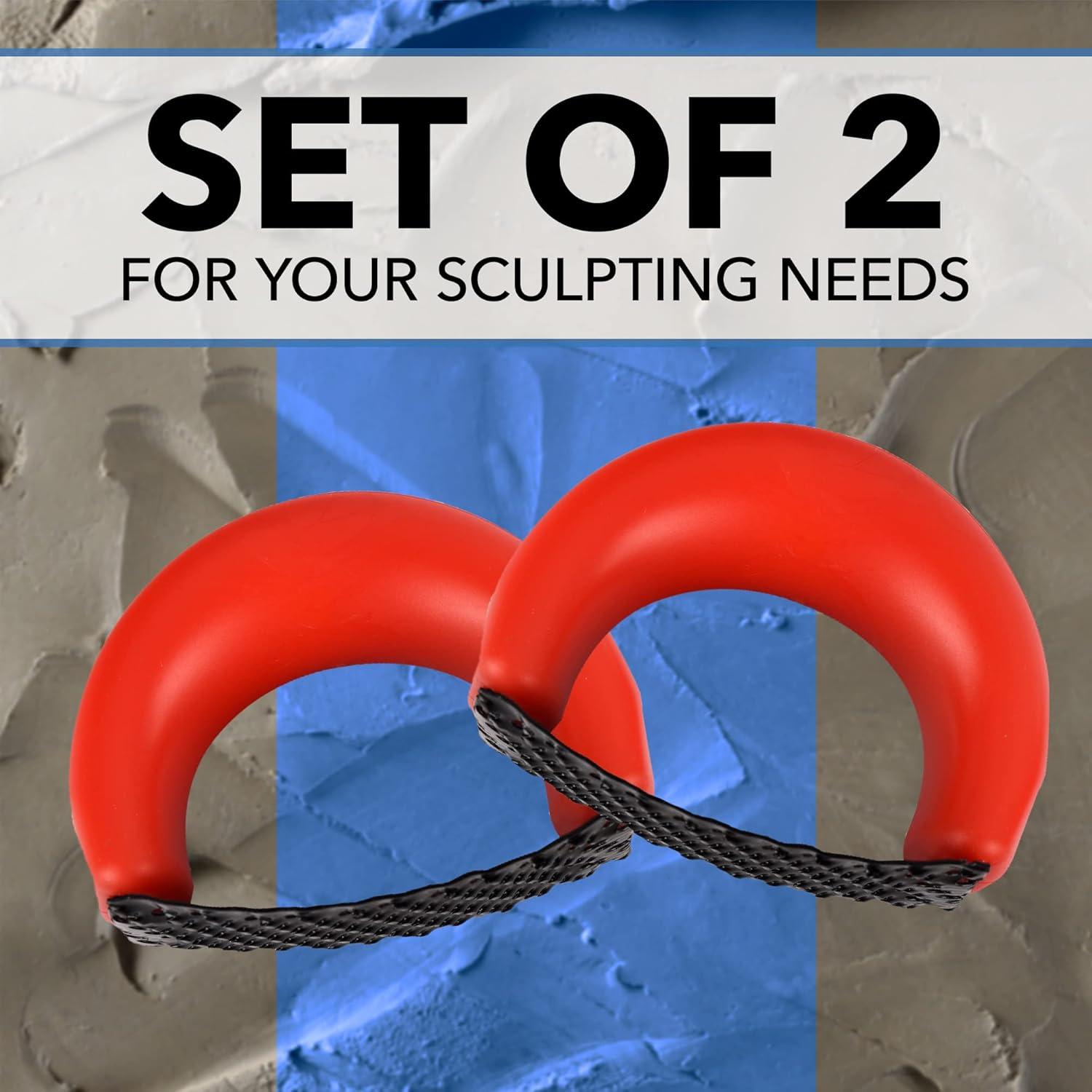 Herramienta de Raspado Surform IMPRESA 2-Pack para Arcilla y Madera