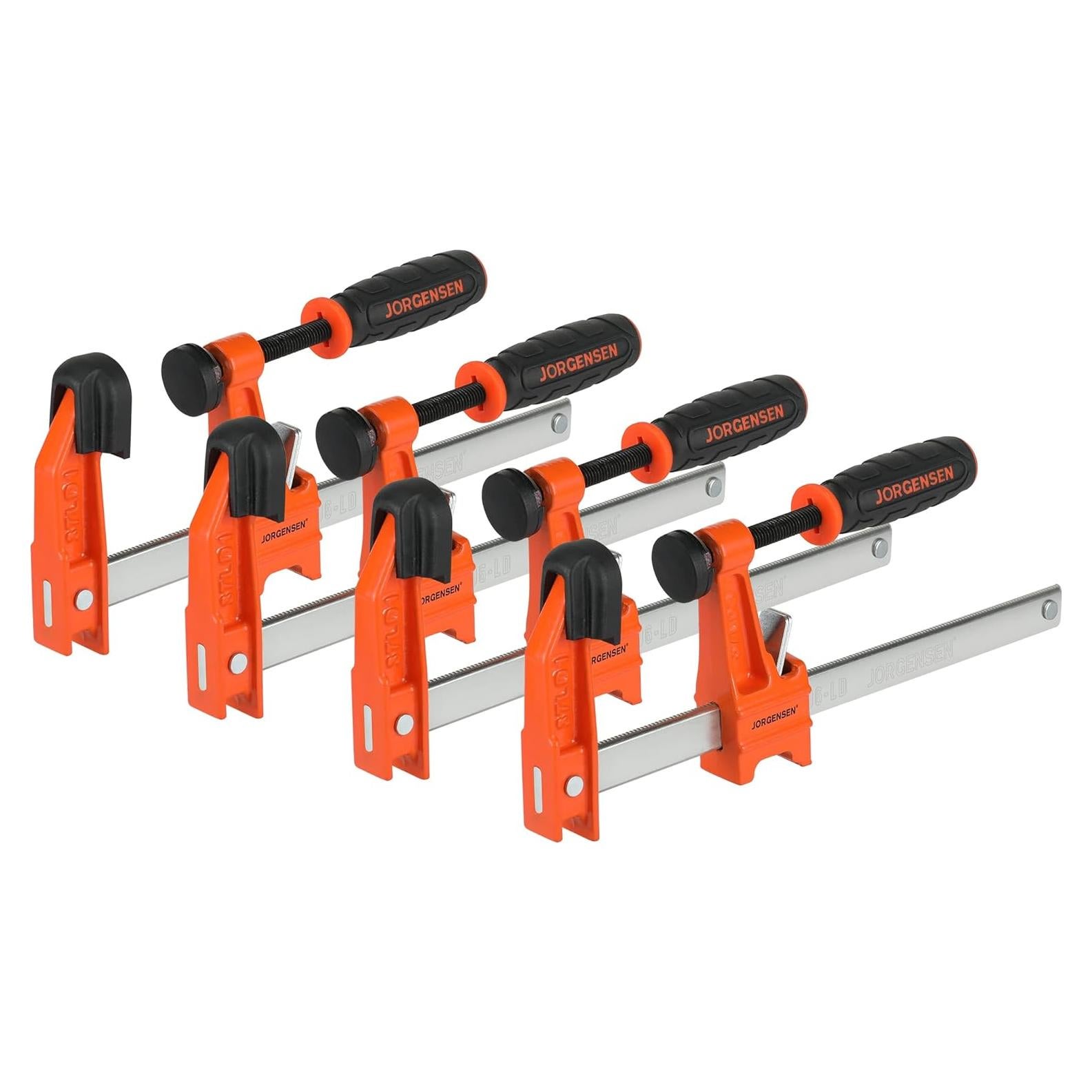 Juego de 4 Abrazaderas de Barra Jorgensen 15.24 cm Carga 136 kg