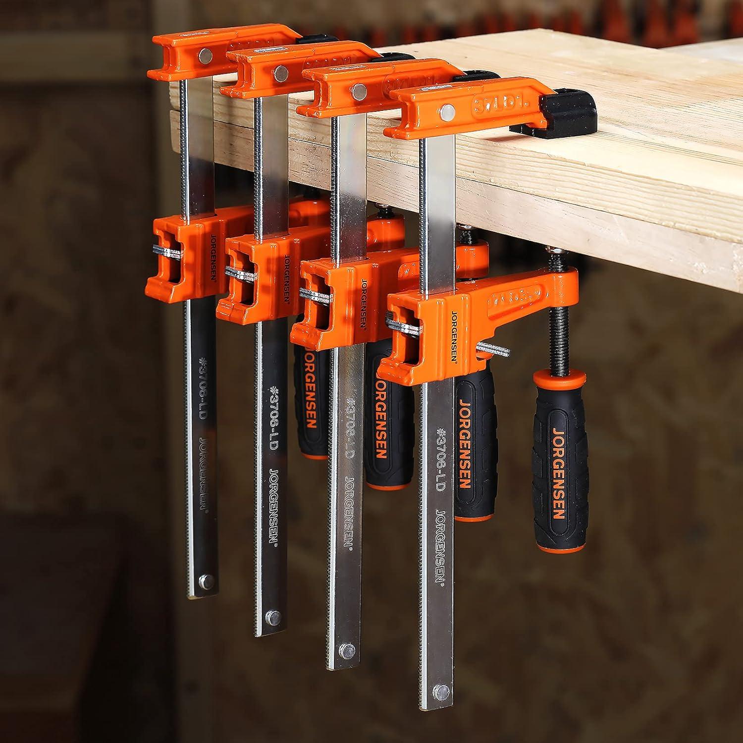 Juego de 4 Abrazaderas de Barra Jorgensen 15.24 cm Carga 136 kg