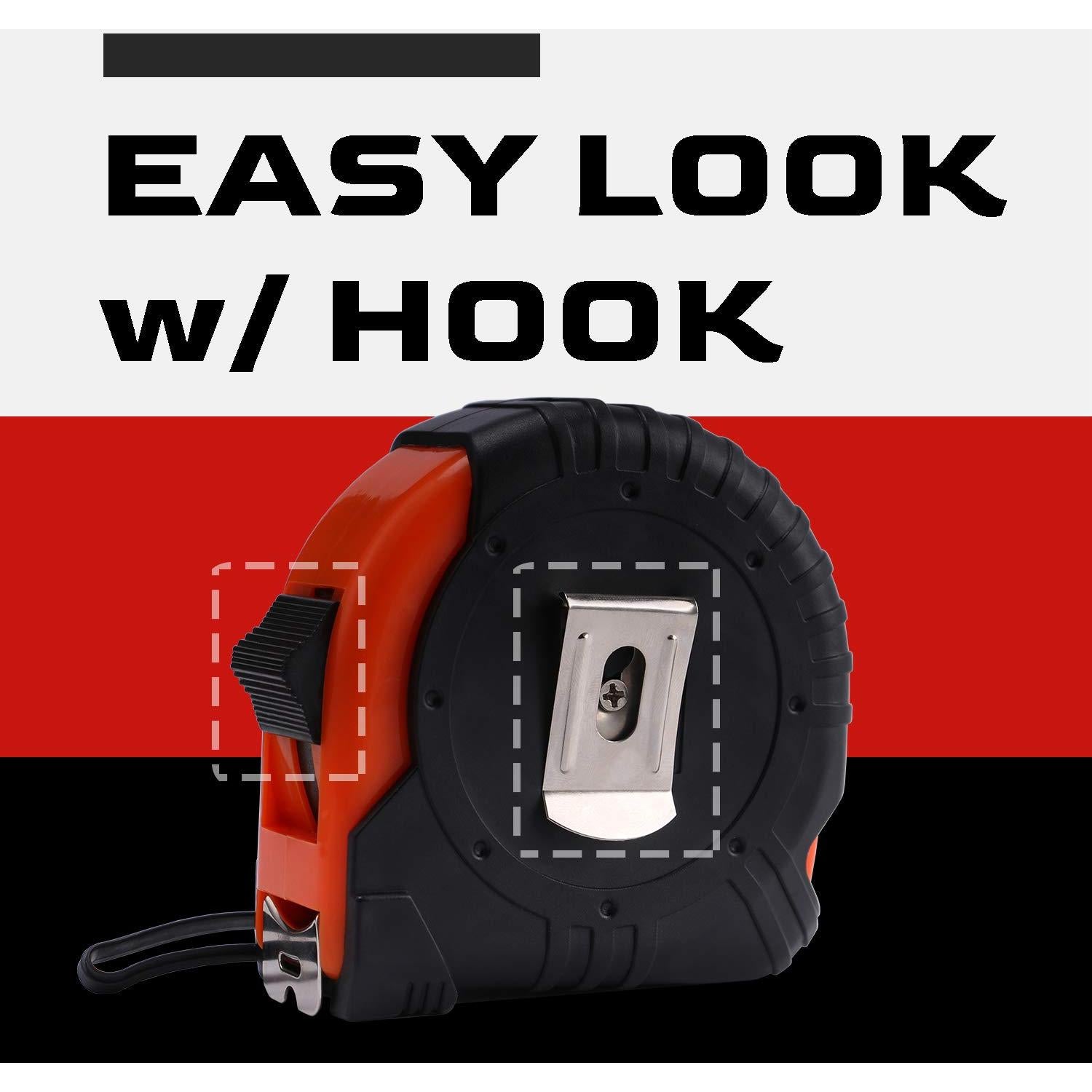 Cinta Métrica LICHAMP 9m Ancho 2.5cm Paquete de 2