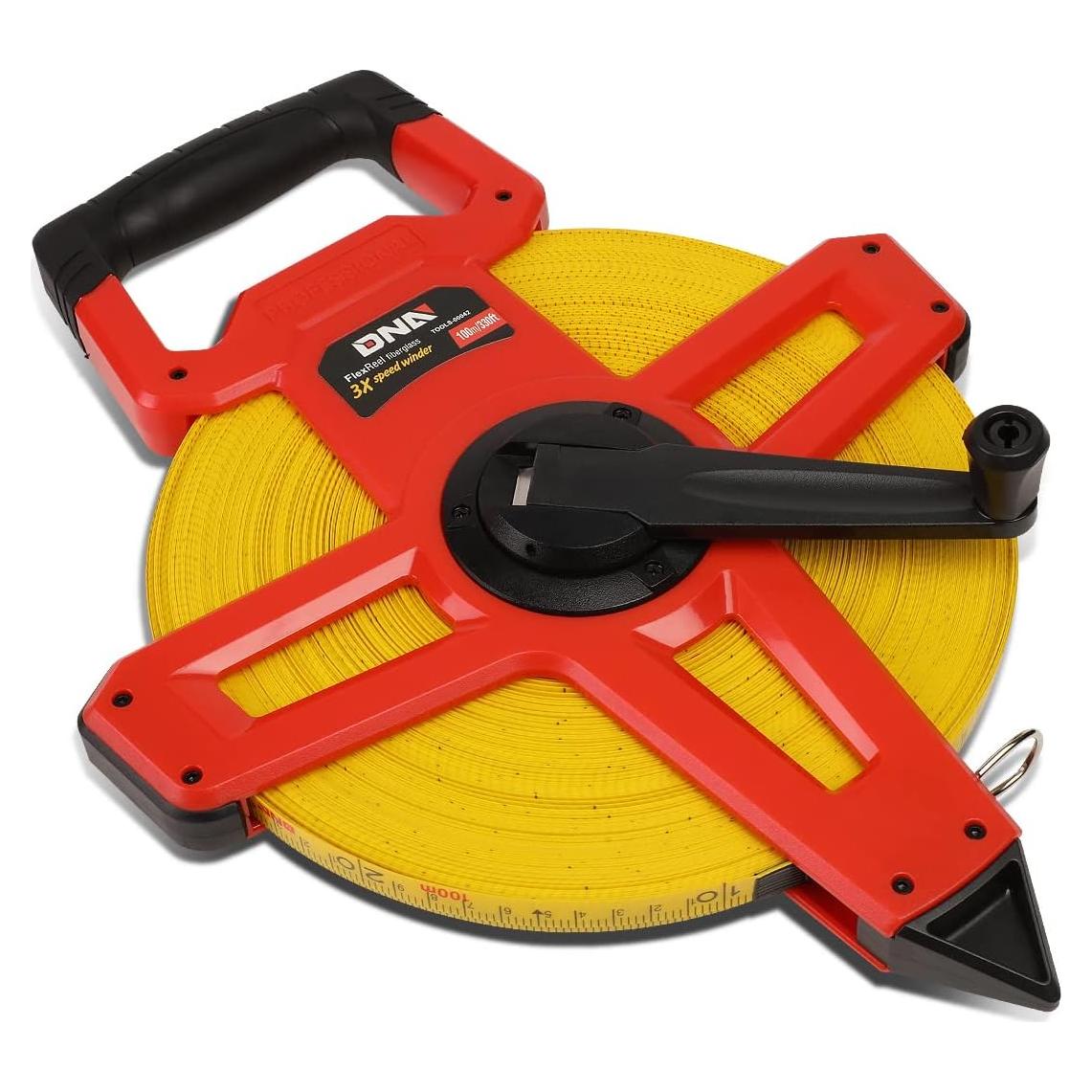 Cinta Métrica de Fibra de Vidrio DNA Motoring 100.58 m