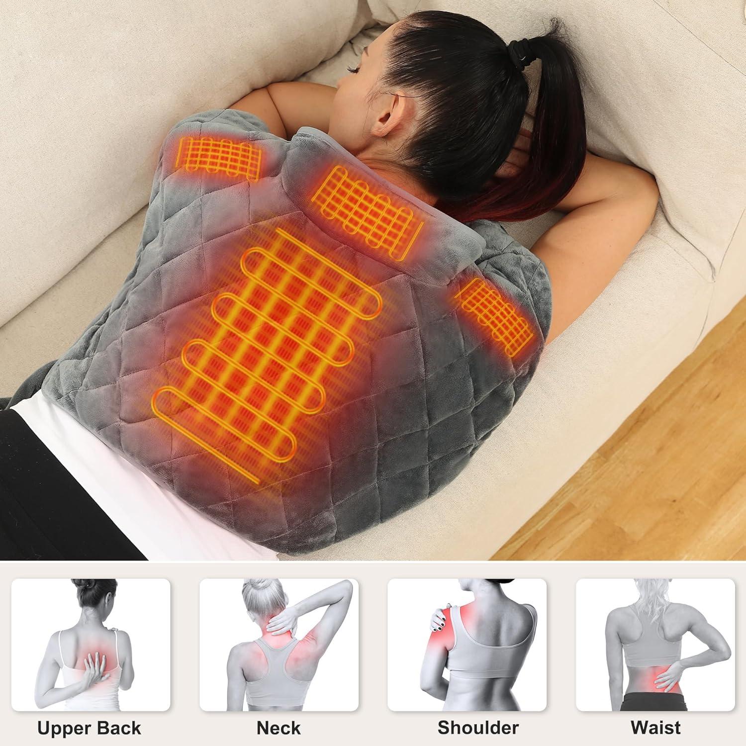 Almohadilla Térmica Inalámbrica Vofuoti para Cuello 40x56cm